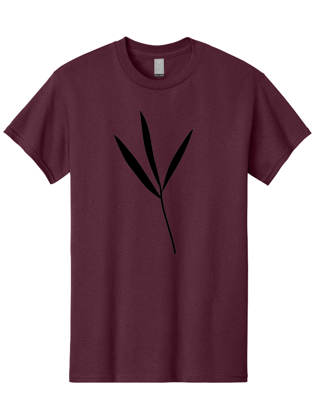 Cannabis-Leaf Men'S Graphic Tee, 100% Cotton, Comfortable Casual Summer Wear, Machine Washable, Cannabis Leaf, Marijuana Symbol, Black Silhouette, Three Leaves, Leafy Greens, Cannabis Culture, Pot Leaf, Weed Icon Aac201