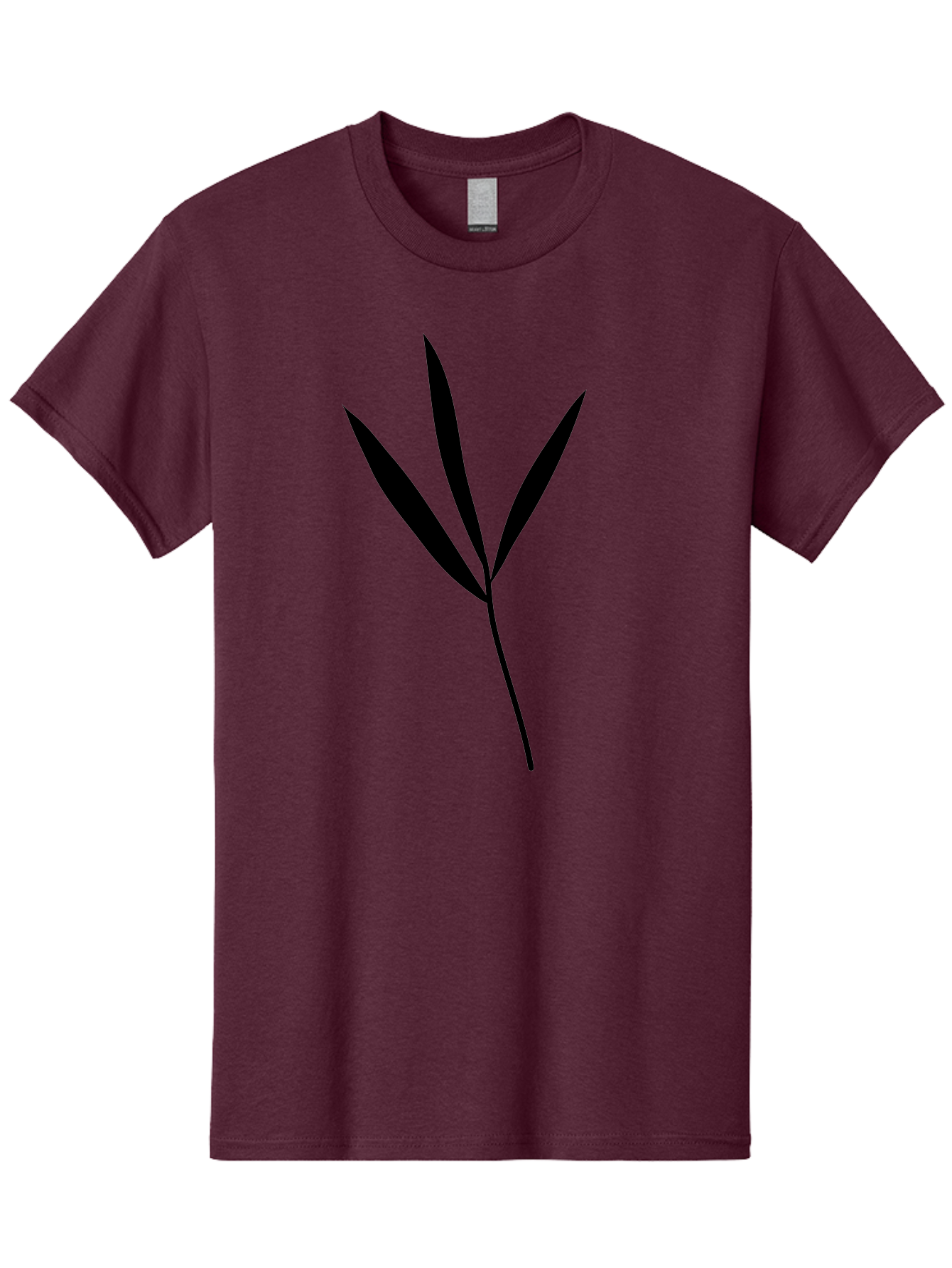Cannabis-Leaf Men'S Graphic Tee, 100% Cotton, Comfortable Casual Summer Wear, Machine Washable, Cannabis Leaf, Marijuana Symbol, Black Silhouette, Three Leaves, Leafy Greens, Cannabis Culture, Pot Leaf, Weed Icon Aac201