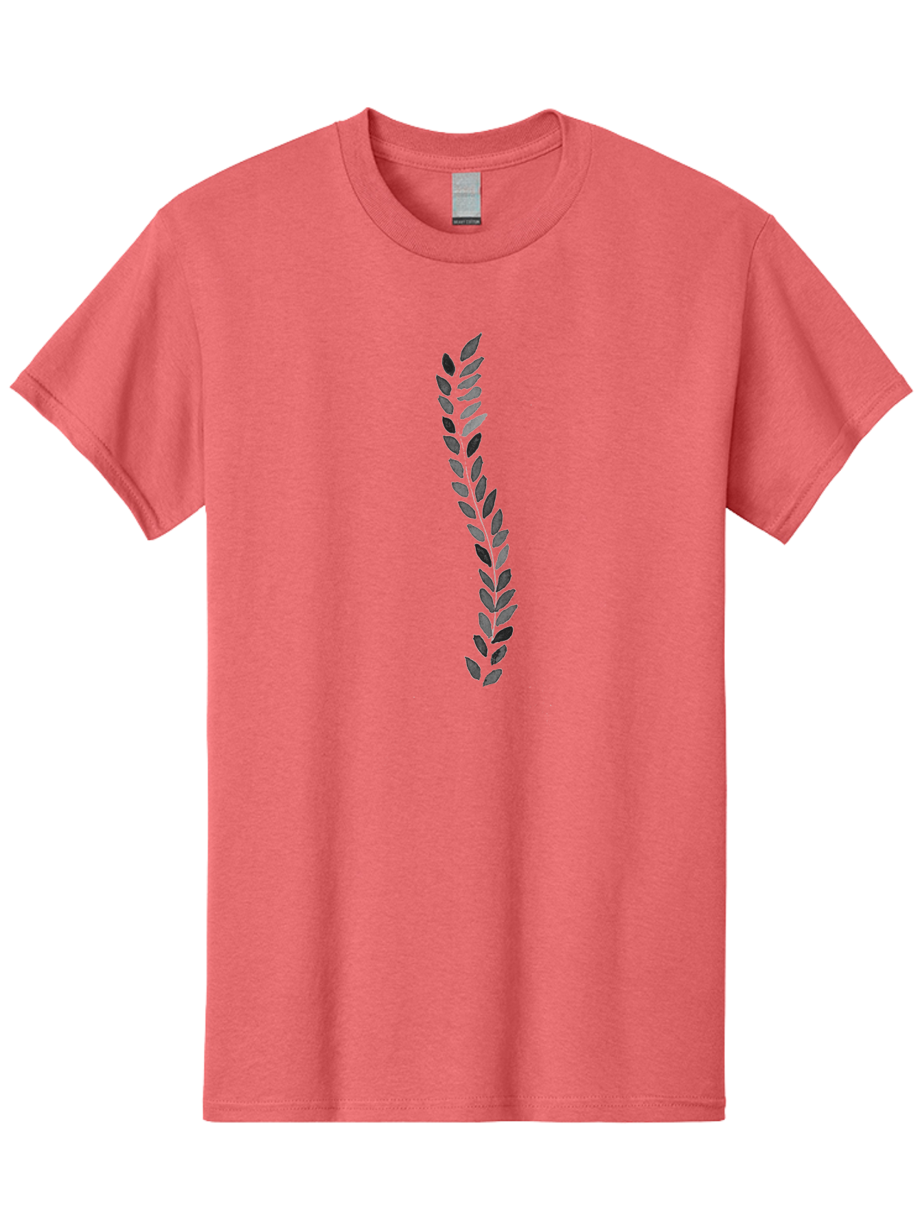Indigo-Leaves Men'S Graphic Tee, 100% Cotton, Comfortable Casual Summer Wear, Machine Washable, Purple Leaves, Floral Design, Leaf Pattern, Artistic Foliage, Elegant Graphics, Nature-Inspired Art, Purple And Black Leaves Aac327