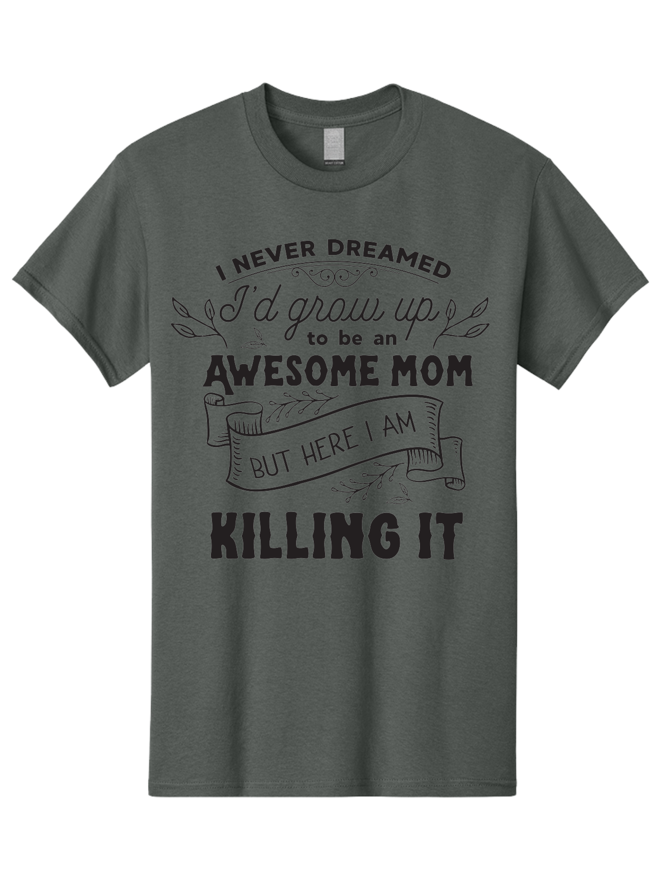 Awesome-Mom-Quote Men'S Graphic Tee, 100% Cotton, Comfortable Casual Summer Wear, Machine Washable, Awesome Mom Quote, Mom Life, Mom Humor, Motherhood, Inspirational Quote, Funny Mom Quote, Mom Pride, Empowerment Aac480