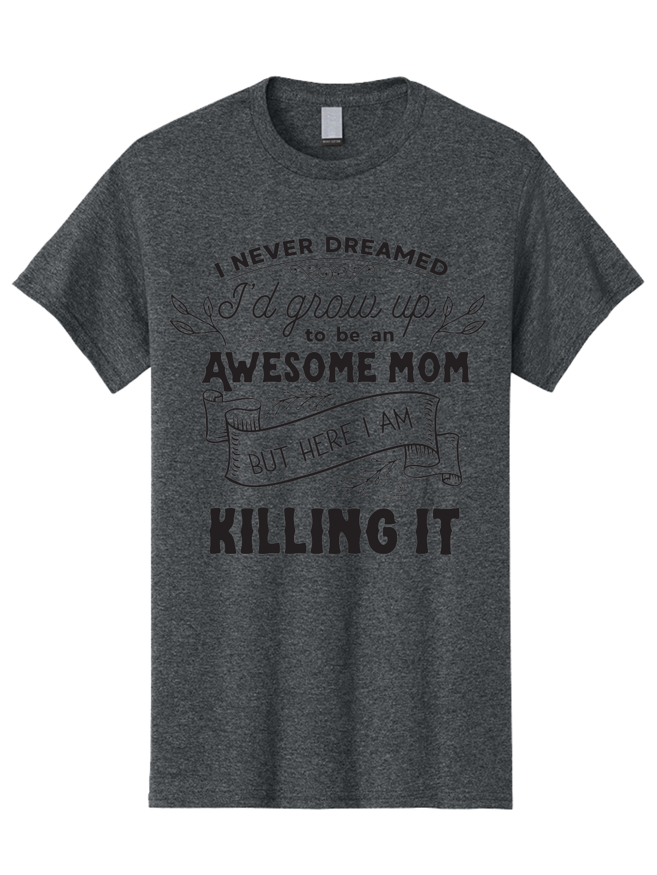 Awesome-Mom-Quote Men'S Graphic Tee, 100% Cotton, Comfortable Casual Summer Wear, Machine Washable, Awesome Mom Quote, Mom Life, Mom Humor, Motherhood, Inspirational Quote, Funny Mom Quote, Mom Pride, Empowerment Aac480