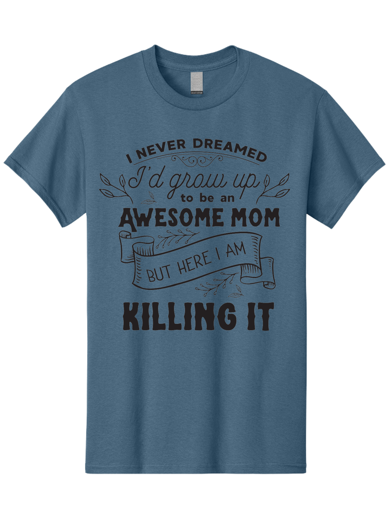 Awesome-Mom-Quote Men'S Graphic Tee, 100% Cotton, Comfortable Casual Summer Wear, Machine Washable, Awesome Mom Quote, Mom Life, Mom Humor, Motherhood, Inspirational Quote, Funny Mom Quote, Mom Pride, Empowerment Aac480