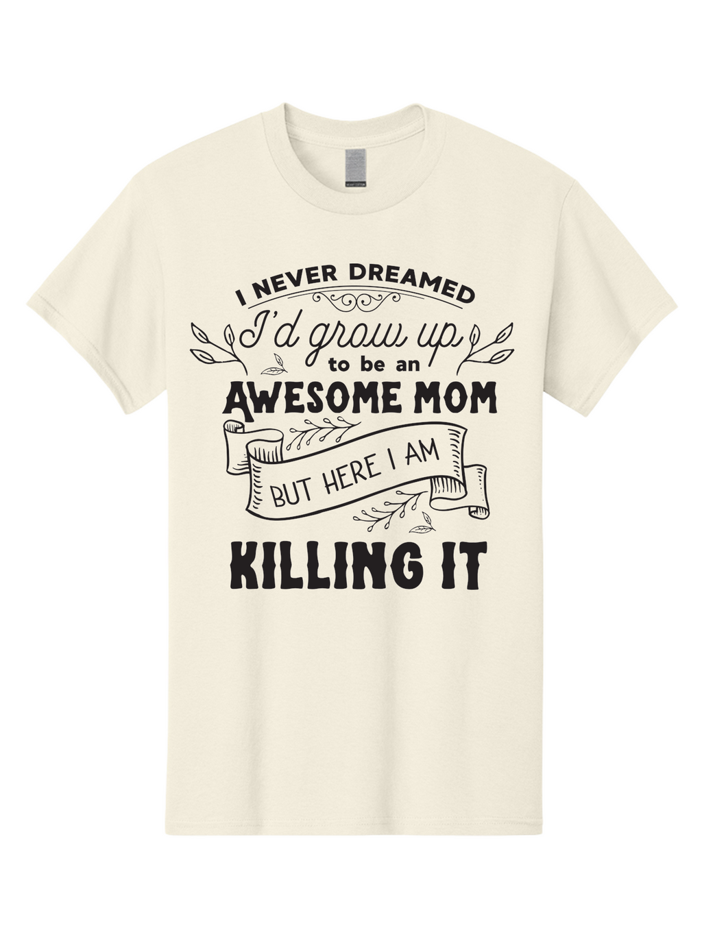 Awesome-Mom-Quote Men'S Graphic Tee, 100% Cotton, Comfortable Casual Summer Wear, Machine Washable, Awesome Mom Quote, Mom Life, Mom Humor, Motherhood, Inspirational Quote, Funny Mom Quote, Mom Pride, Empowerment Aac480