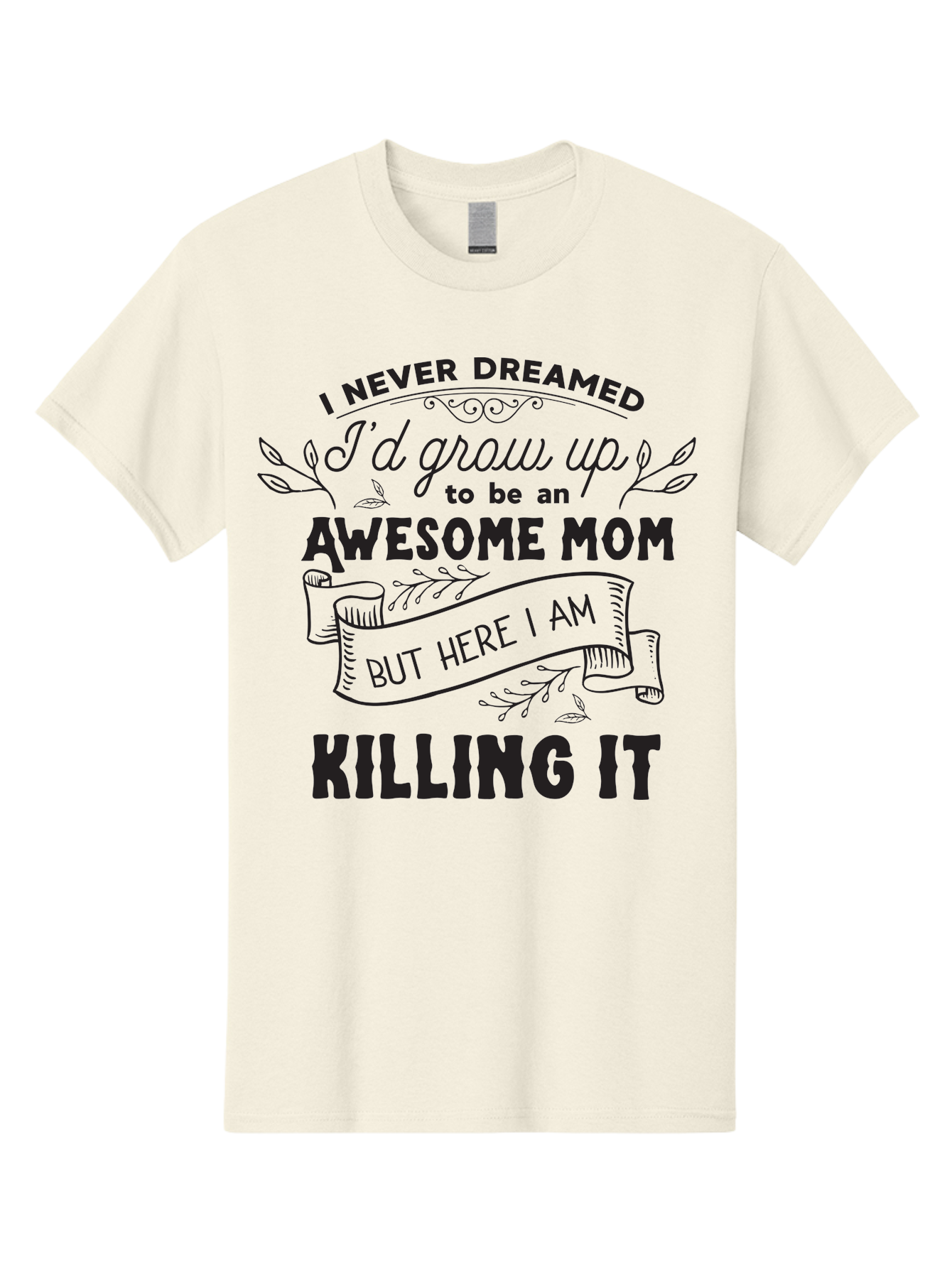 Awesome-Mom-Quote Men'S Graphic Tee, 100% Cotton, Comfortable Casual Summer Wear, Machine Washable, Awesome Mom Quote, Mom Life, Mom Humor, Motherhood, Inspirational Quote, Funny Mom Quote, Mom Pride, Empowerment Aac480