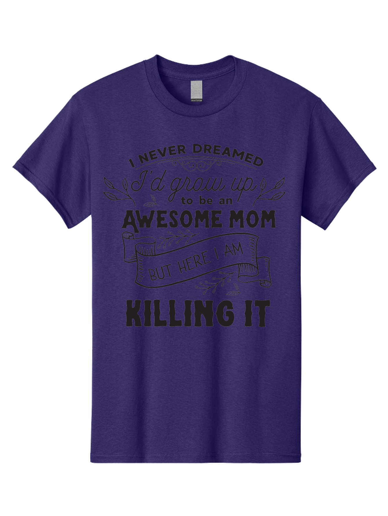 Awesome-Mom-Quote Men'S Graphic Tee, 100% Cotton, Comfortable Casual Summer Wear, Machine Washable, Awesome Mom Quote, Mom Life, Mom Humor, Motherhood, Inspirational Quote, Funny Mom Quote, Mom Pride, Empowerment Aac480