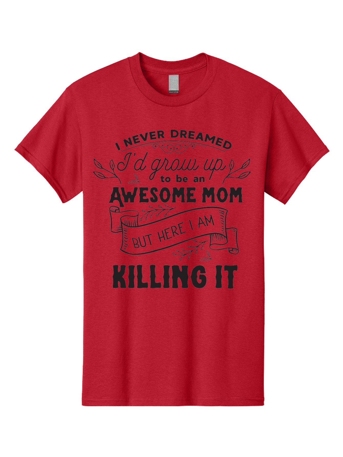 Awesome-Mom-Quote Men'S Graphic Tee, 100% Cotton, Comfortable Casual Summer Wear, Machine Washable, Awesome Mom Quote, Mom Life, Mom Humor, Motherhood, Inspirational Quote, Funny Mom Quote, Mom Pride, Empowerment Aac480