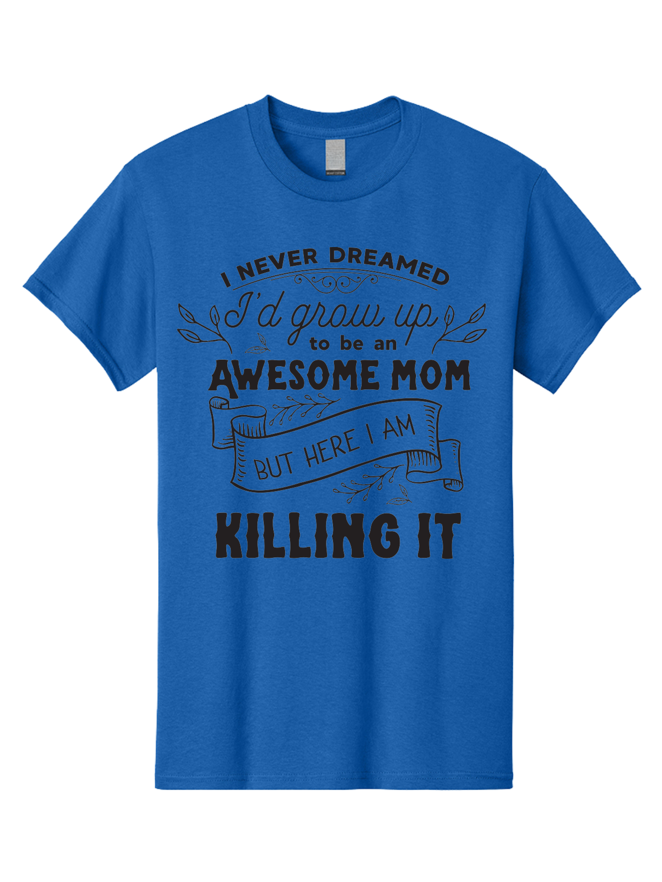 Awesome-Mom-Quote Men'S Graphic Tee, 100% Cotton, Comfortable Casual Summer Wear, Machine Washable, Awesome Mom Quote, Mom Life, Mom Humor, Motherhood, Inspirational Quote, Funny Mom Quote, Mom Pride, Empowerment Aac480