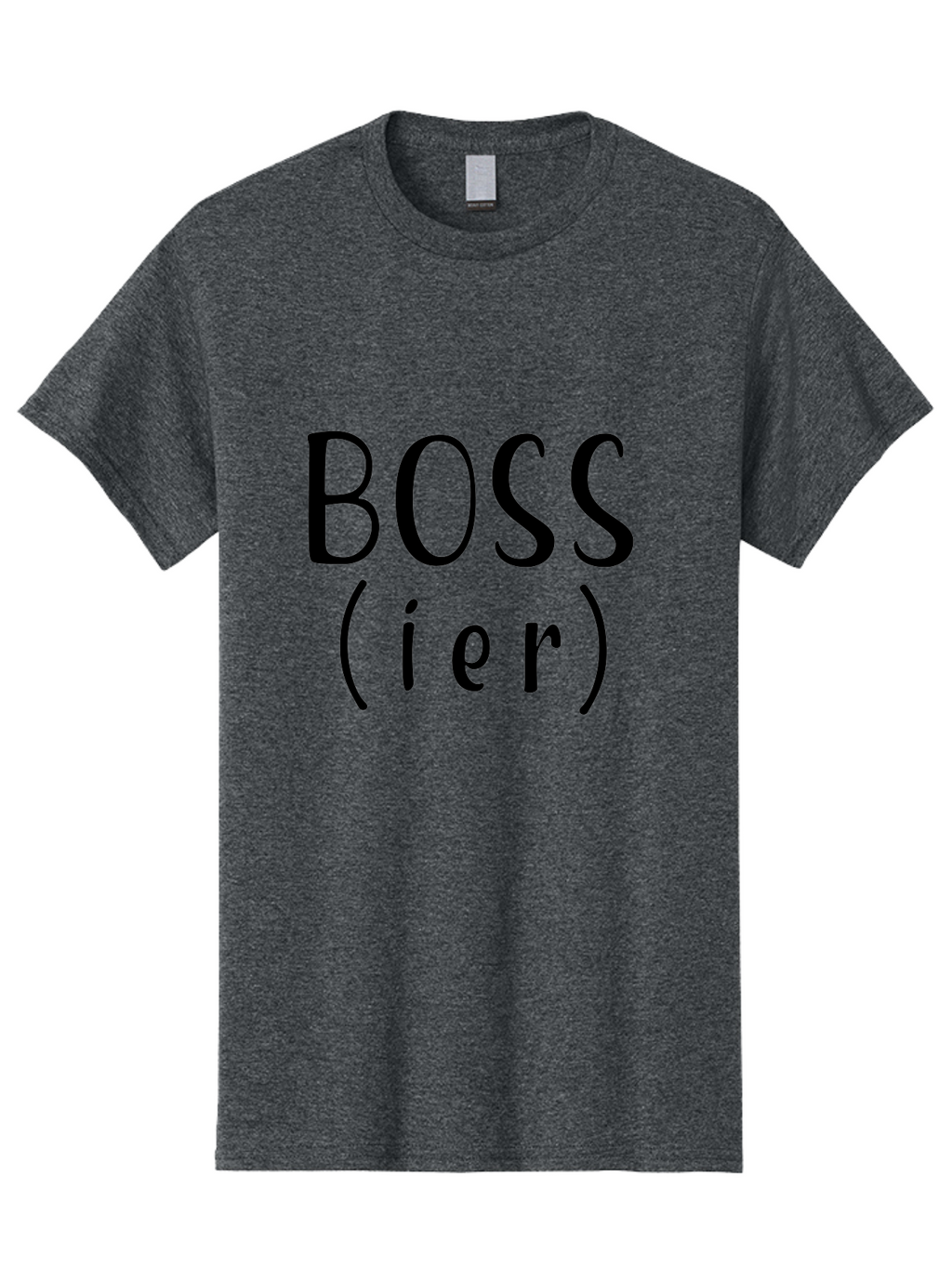 Boss-Ier Men'S Graphic Tee, 100% Cotton, Comfortable Casual Summer Wear, Machine Washable, Boss, Leadership, Authority, Management, Empowerment, Motivation, Confidence, Career Success, Professional Growth, Leadership Skills Aac539