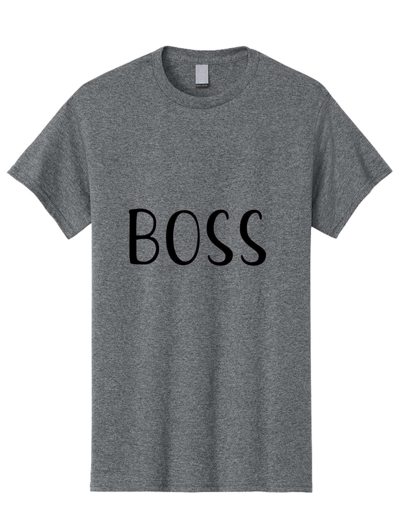 Boss Men'S Graphic Tee, 100% Cotton, Comfortable Casual Summer Wear, Machine Washable, Leadership, Authority, Power, Confidence, Boss Mode, Leadership Skills, Confident Attitude, Motivation Aac540