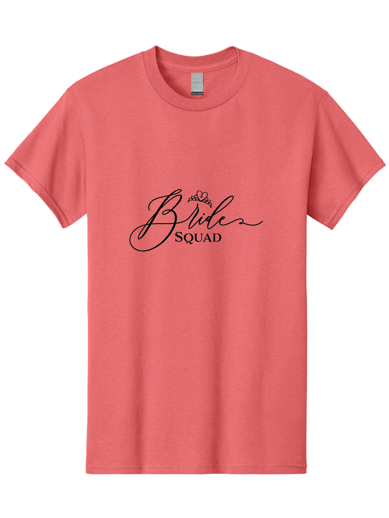 Bride-Squad Men'S Graphic Tee, 100% Cotton, Comfortable Casual Summer Wear, Machine Washable, Bride Squad, Wedding Party, Bridesmaids, Wedding Squad, Wedding Team, Bridal Party, Bridesquad Aac544