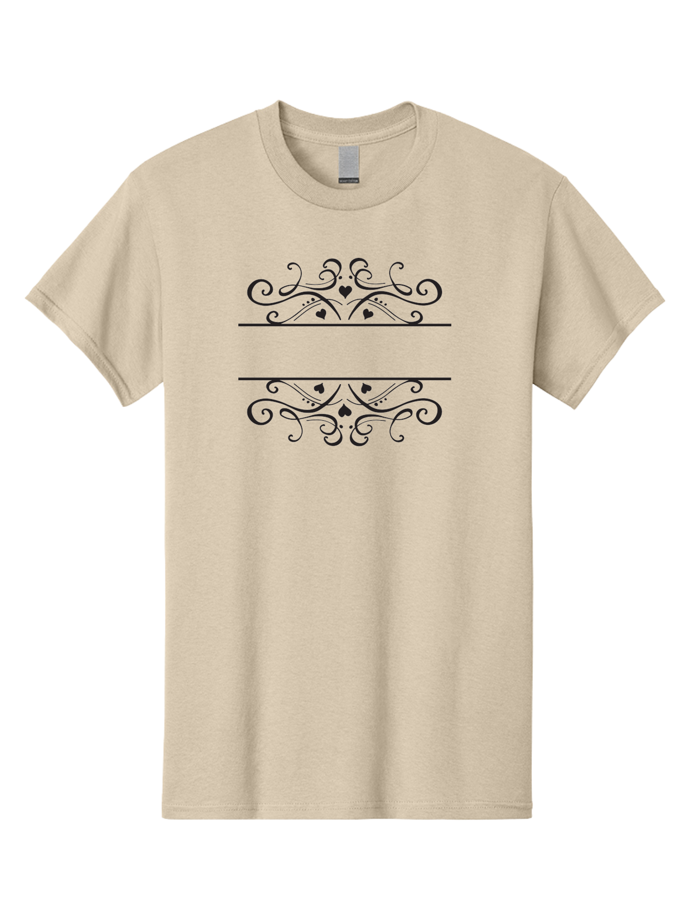 Card-Suit-Ornate-Frames Men'S Graphic Tee, 100% Cotton, Comfortable Casual Summer Wear, Machine Washable, Playing Card Suits, Hearts, Clubs, Diamonds, Spades, Ornate Designs, Decorative Frames, Floral Patterns, Vintage Style, Casino Theme Aac569