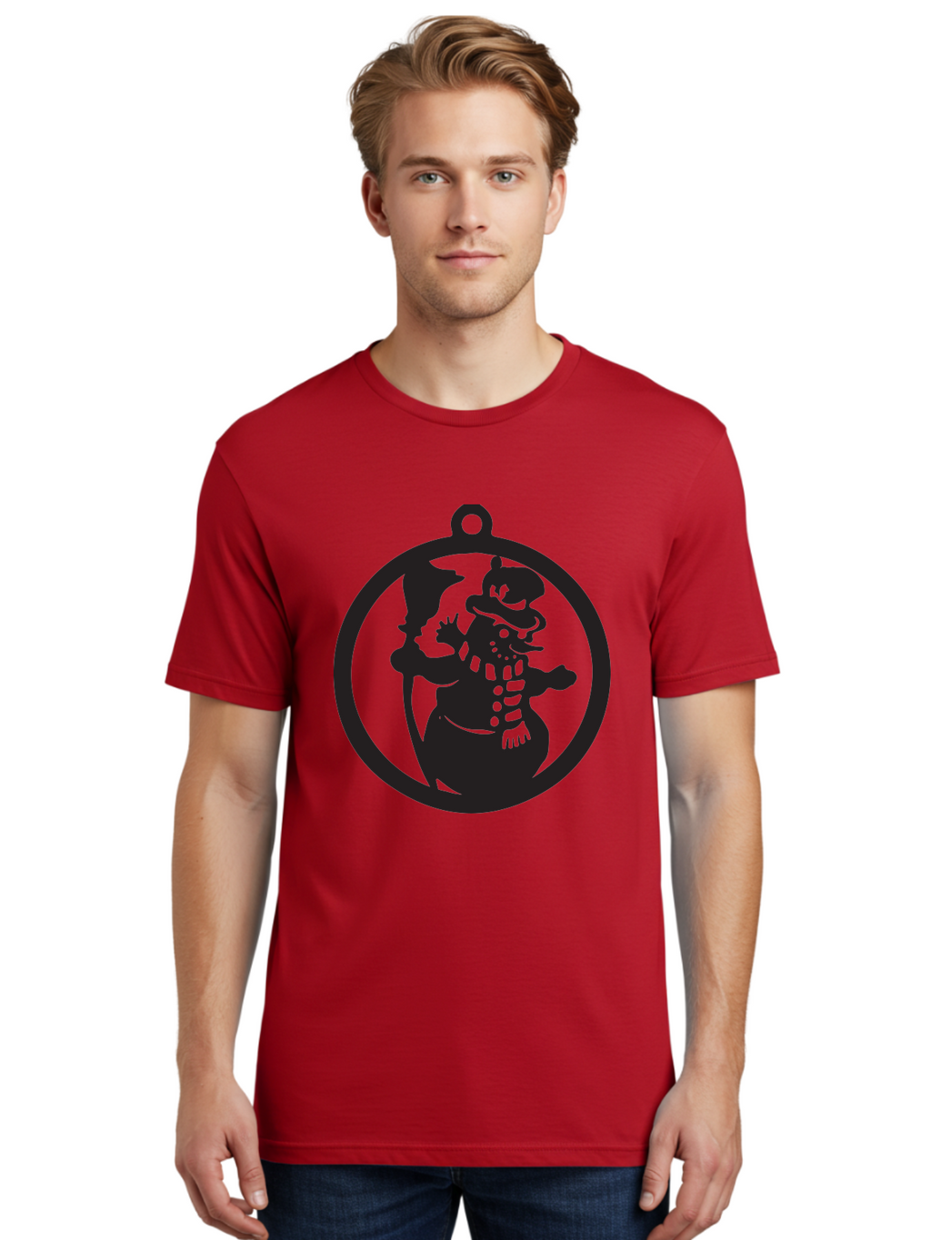 Duck-Hunt-Dog Men'S Graphic Tee, 100% Cotton, Comfortable Casual Summer Wear, Machine Washable, Magician Duck Character, Cartoon Silhouette, Mystical Illustration, Fantasy Art, Whimsical Design, Ornate Details, Medieval Inspired, Aac662
