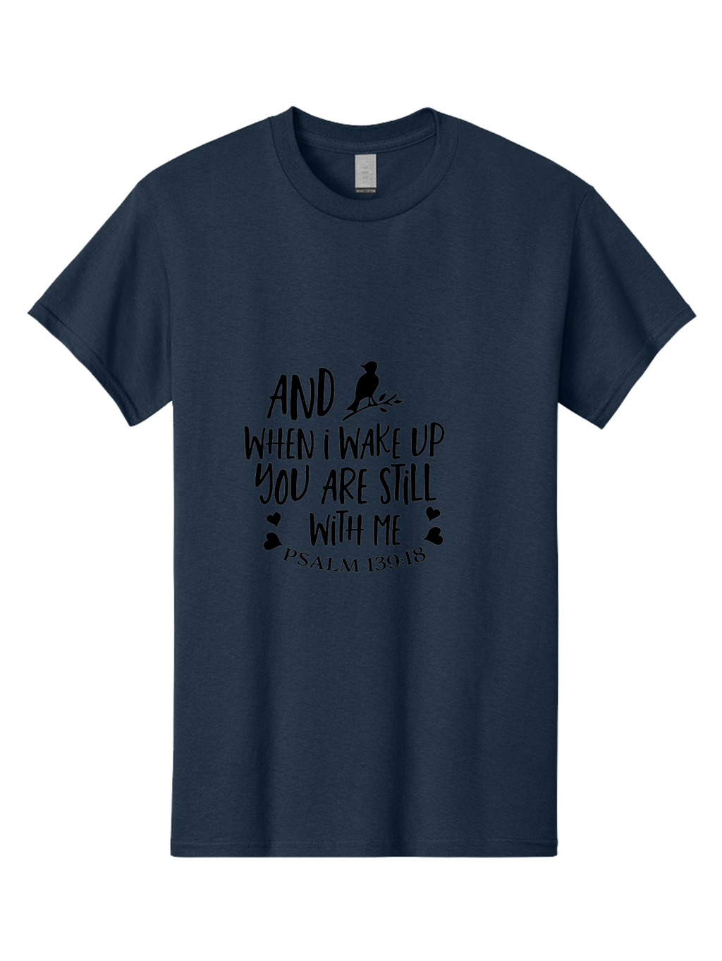 Psalm-139-18 Men'S Graphic Tee, 100% Cotton, Comfortable Casual Summer Wear, Machine Washable, Psalm 139:18, Inspirational Quote, Bible Verse, Faith-Based Design, Motivational Message, Spiritual Quote, God Is Good, Love Is Kind Aad105