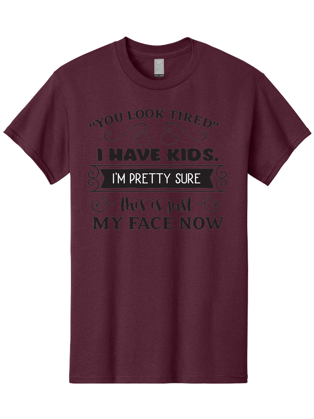 Tired-Parent Men'S Graphic Tee, 100% Cotton, Comfortable Casual Summer Wear, Machine Washable, Funny Quote, Parenting Humor, Tired Parents, Mom Life, Dad Jokes, Parenting Struggles, Humorous Sayings, Witty Remarks, Relatable Quotes, Aad260