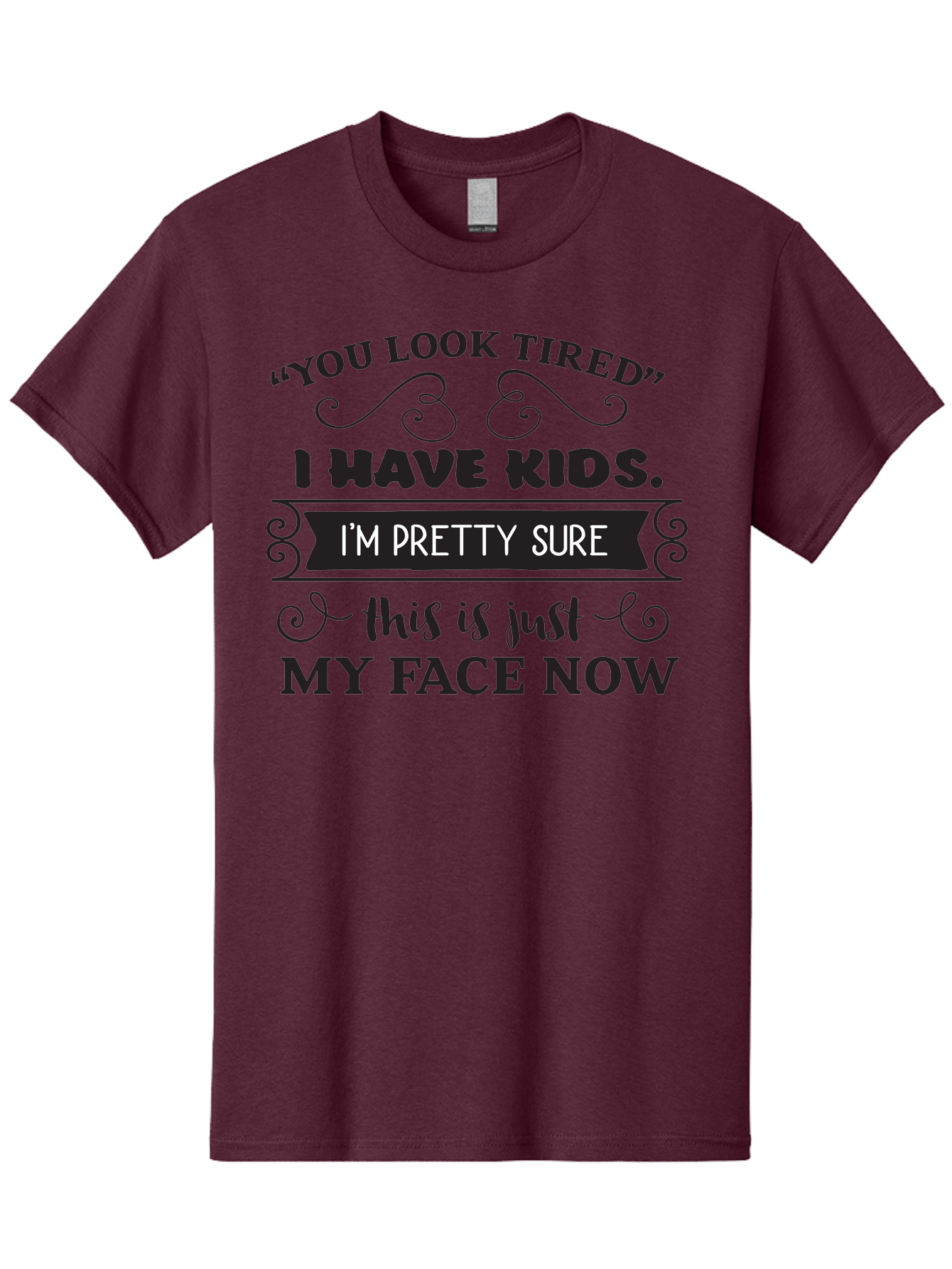 Tired-Parent Men'S Graphic Tee, 100% Cotton, Comfortable Casual Summer Wear, Machine Washable, Funny Quote, Parenting Humor, Tired Parents, Mom Life, Dad Jokes, Parenting Struggles, Humorous Sayings, Witty Remarks, Relatable Quotes, Aad260
