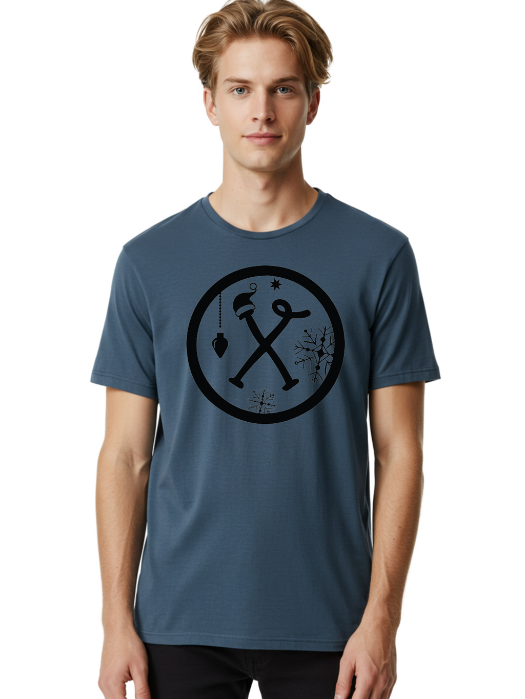 X-Bones Men'S Graphic Tee, 100% Cotton, Comfortable Casual Summer Wear, Machine Washable, Pirate Symbol, Crossed Swords, Pirate Flag, Pirate Icon, Jolly Roger, Pirate Emblem, Skull And Crossbones, Pirate Logo, Pirate Sign, Pirate Graphics Aad322