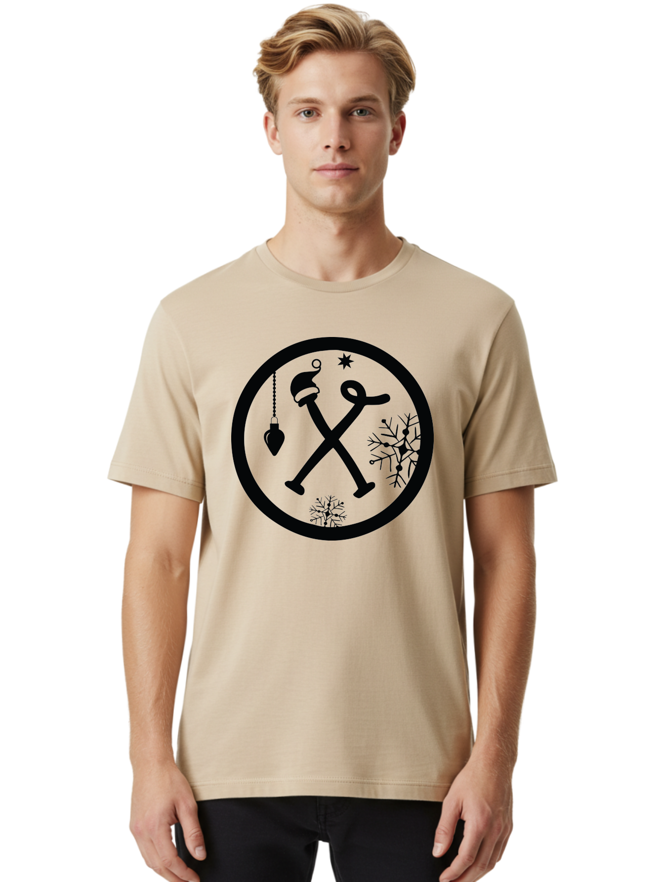 X-Bones Men'S Graphic Tee, 100% Cotton, Comfortable Casual Summer Wear, Machine Washable, Pirate Symbol, Crossed Swords, Pirate Flag, Pirate Icon, Jolly Roger, Pirate Emblem, Skull And Crossbones, Pirate Logo, Pirate Sign, Pirate Graphics Aad322
