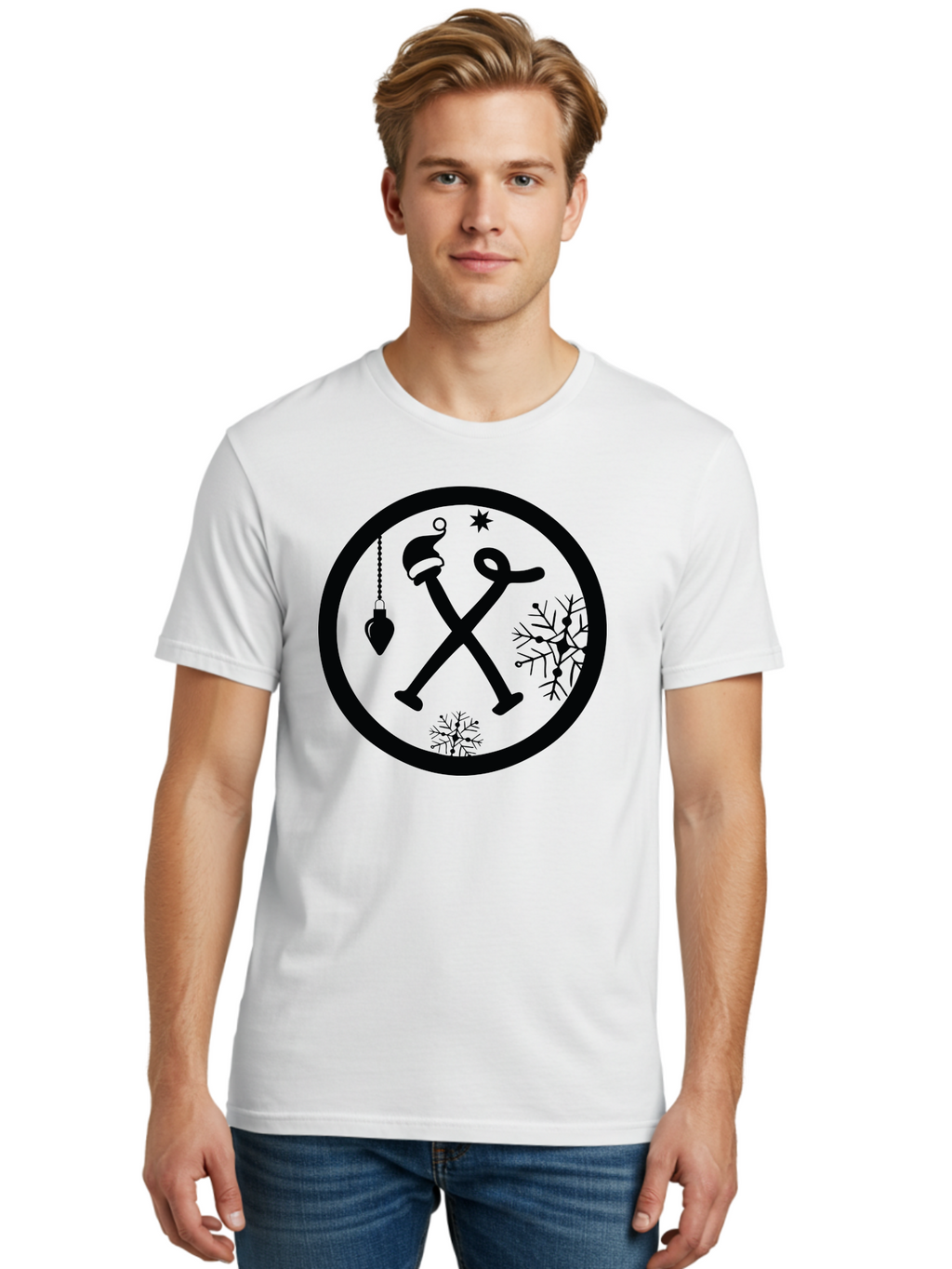 X-Bones Men'S Graphic Tee, 100% Cotton, Comfortable Casual Summer Wear, Machine Washable, Pirate Symbol, Crossed Swords, Pirate Flag, Pirate Icon, Jolly Roger, Pirate Emblem, Skull And Crossbones, Pirate Logo, Pirate Sign, Pirate Graphics Aad322