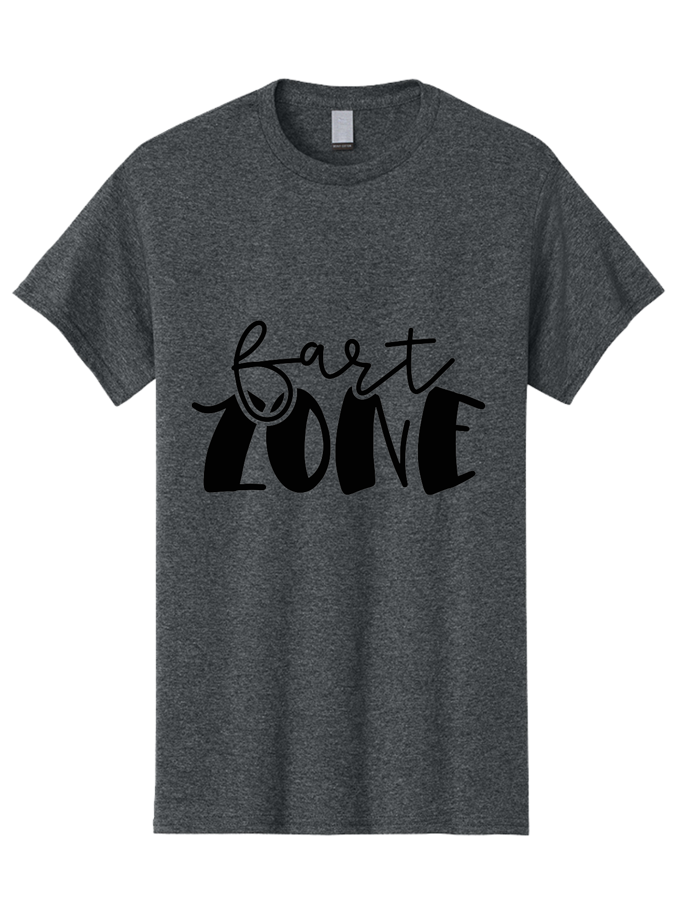 Bart-Zone Men'S Graphic Tee, 100% Cotton, Comfortable Casual Summer Wear, Machine Washable, Bart Zone, Creative Art, Modern Typography, Artistic Expression, Unique Lettering, Urban Style, Contemporary Design, Bold Fonts, Artistic Vibe, Aad359