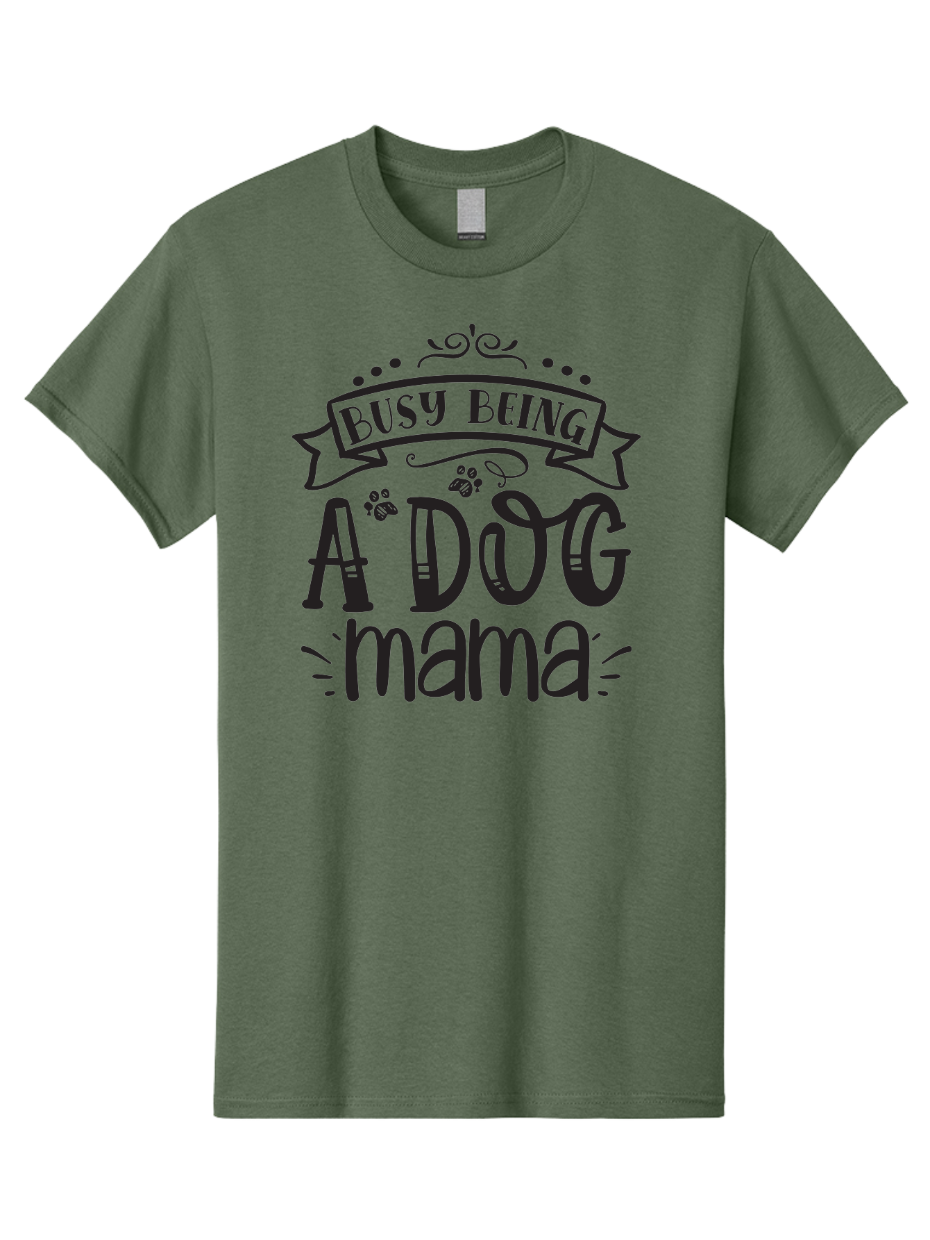 Busy-Being-Dog-Mama Men'S Graphic Tee, 100% Cotton, Comfortable Casual Summer Wear, Machine Washable, Dog Mama, Dog Mom, Dog Lover, Dog Owner, Pet Parent, Furry Family, Dog Parenting, Dog Love, Pet Love Aad367