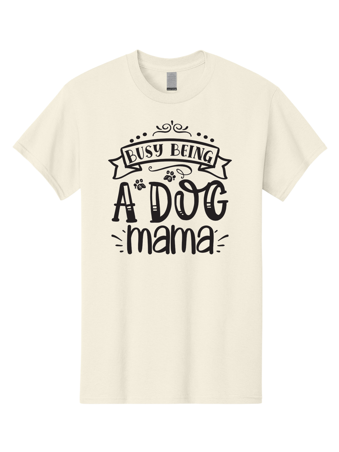 Busy-Being-Dog-Mama Men'S Graphic Tee, 100% Cotton, Comfortable Casual Summer Wear, Machine Washable, Dog Mama, Dog Mom, Dog Lover, Dog Owner, Pet Parent, Furry Family, Dog Parenting, Dog Love, Pet Love Aad367