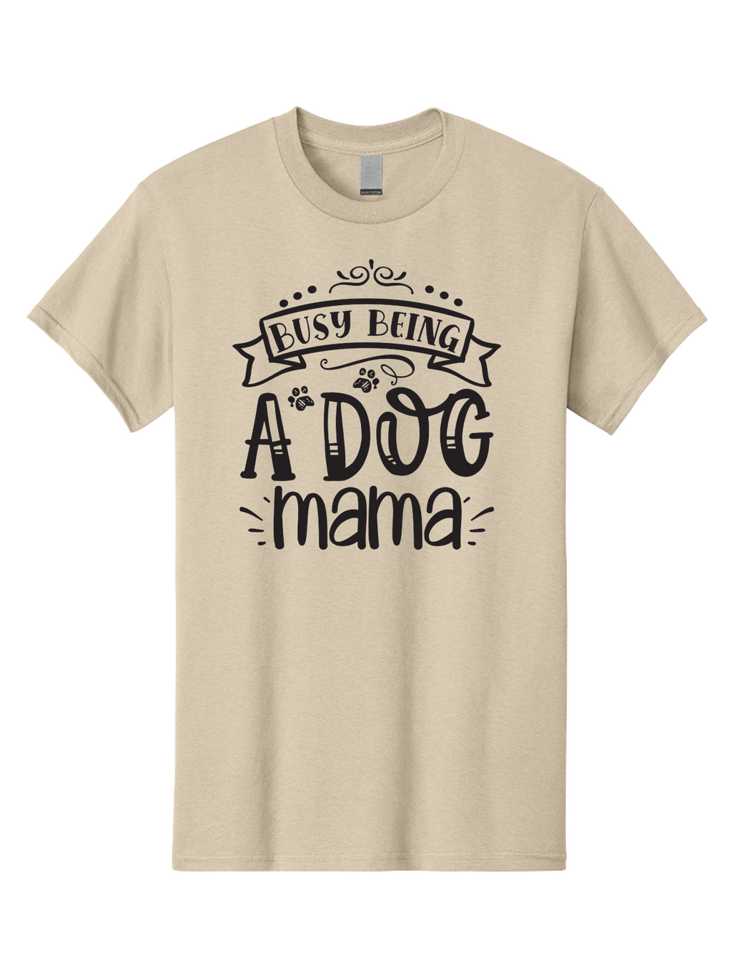 Busy-Being-Dog-Mama Men'S Graphic Tee, 100% Cotton, Comfortable Casual Summer Wear, Machine Washable, Dog Mama, Dog Mom, Dog Lover, Dog Owner, Pet Parent, Furry Family, Dog Parenting, Dog Love, Pet Love Aad367