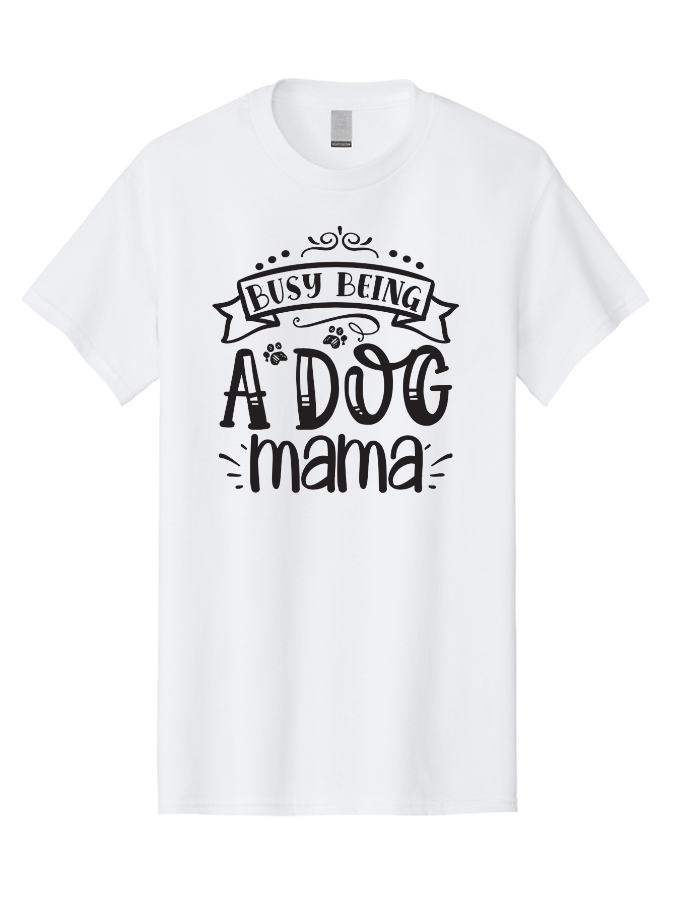 Busy-Being-Dog-Mama Men'S Graphic Tee, 100% Cotton, Comfortable Casual Summer Wear, Machine Washable, Dog Mama, Dog Mom, Dog Lover, Dog Owner, Pet Parent, Furry Family, Dog Parenting, Dog Love, Pet Love Aad367