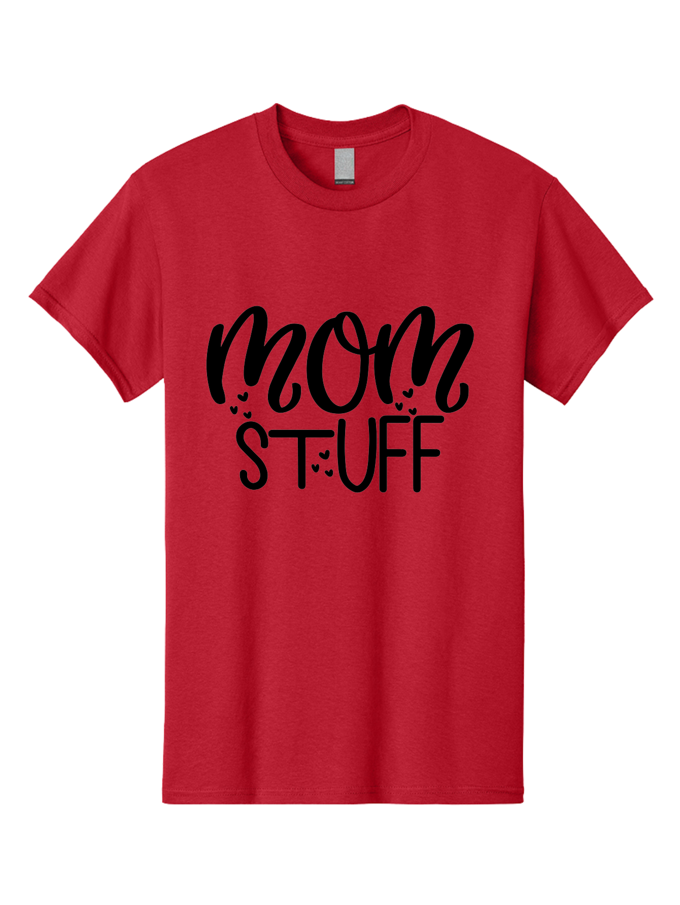 Mom-Stuff Men'S Graphic Tee, 100% Cotton, Comfortable Casual Summer Wear, Machine Washable, Mom Stuff, Motherhood, Mom Life, Heartwarming Design, Typography, Inspirational Quote, Motherly Love, Cute Graphics Aad443