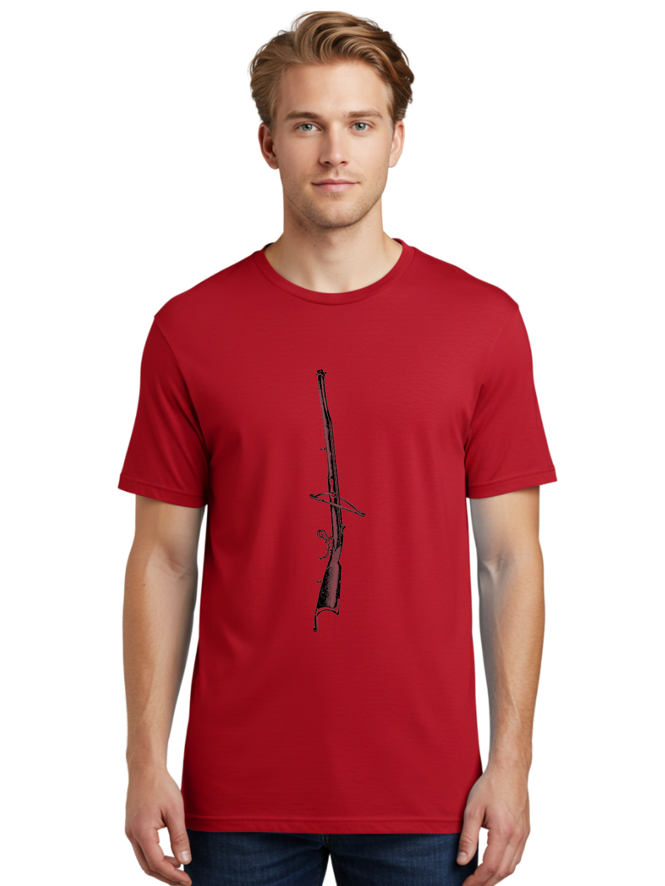 Arbalest Men'S Graphic Tee, 100% Cotton, Comfortable Casual Summer Wear, Machine Washable, Crossbow, Medieval Weapon, Hunting Gear, Archery Equipment, Warfare, Historical Reenactment, Tactical Gear Aad518
