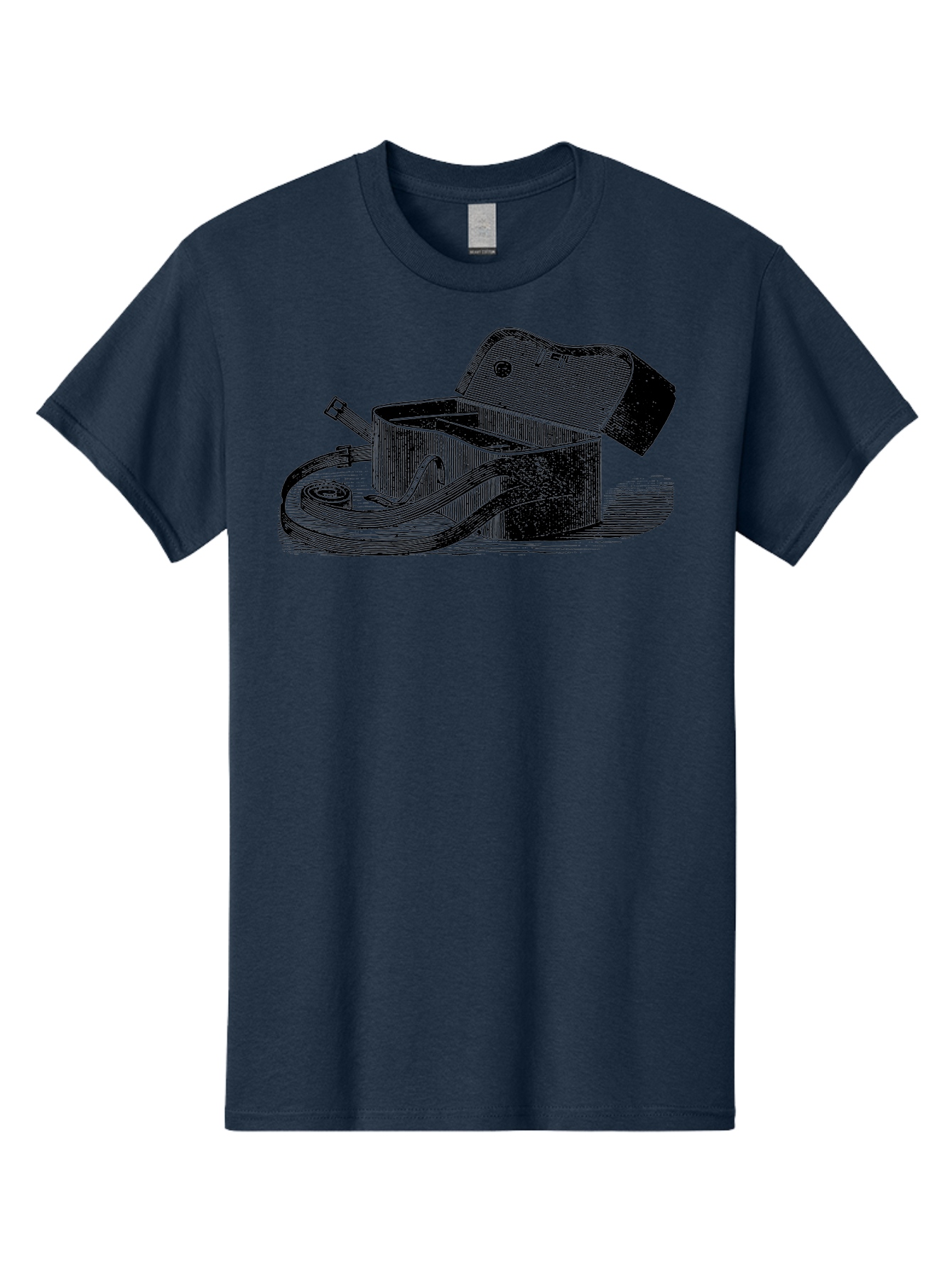 Camera-Bag Men'S Graphic Tee, 100% Cotton, Comfortable Casual Summer Wear, Machine Washable, Vintage Camera Bag, Photography Equipment, Classic Design, Leather Strap, Retro Style, Camera Accessories, Photography Gear Aad520