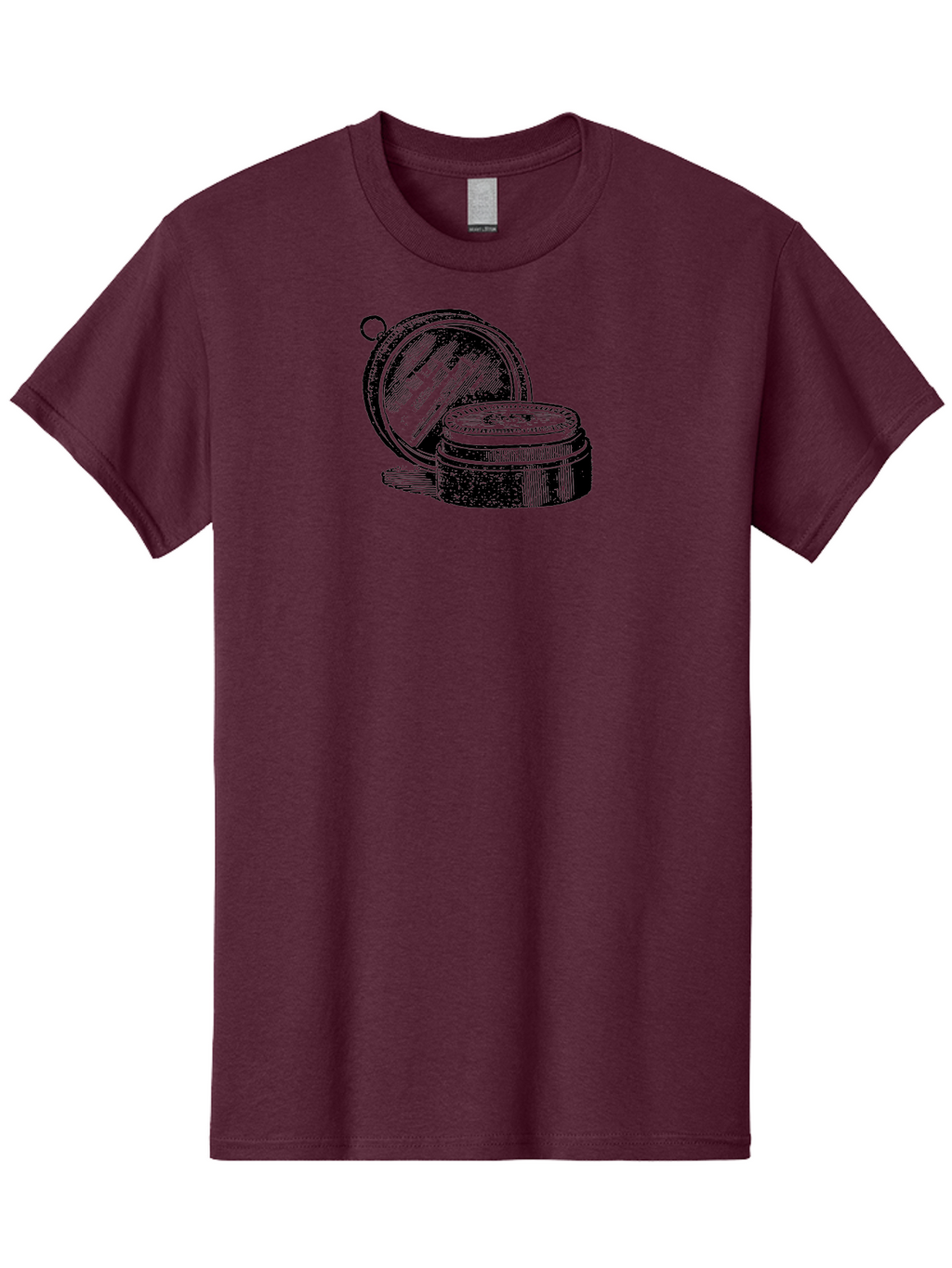 Compass-1 Men'S Graphic Tee, 100% Cotton, Comfortable Casual Summer Wear, Machine Washable, Vintage Compass, Navigation Tool, Direction Finder, Antique Design, Classic Illustration, Detailed Artwork, Circular Shape Aad524