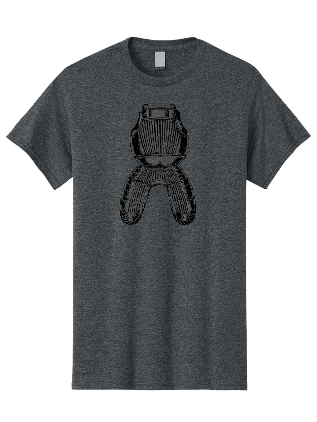Diver-S-Suit Men'S Graphic Tee, 100% Cotton, Comfortable Casual Summer Wear, Machine Washable, Medieval Armor, Protective Gear, Historical Relic, Knight'S Attire, Metal Craftsmanship, Vintage Design, Decorative Armor, Historical Artifact Aad534