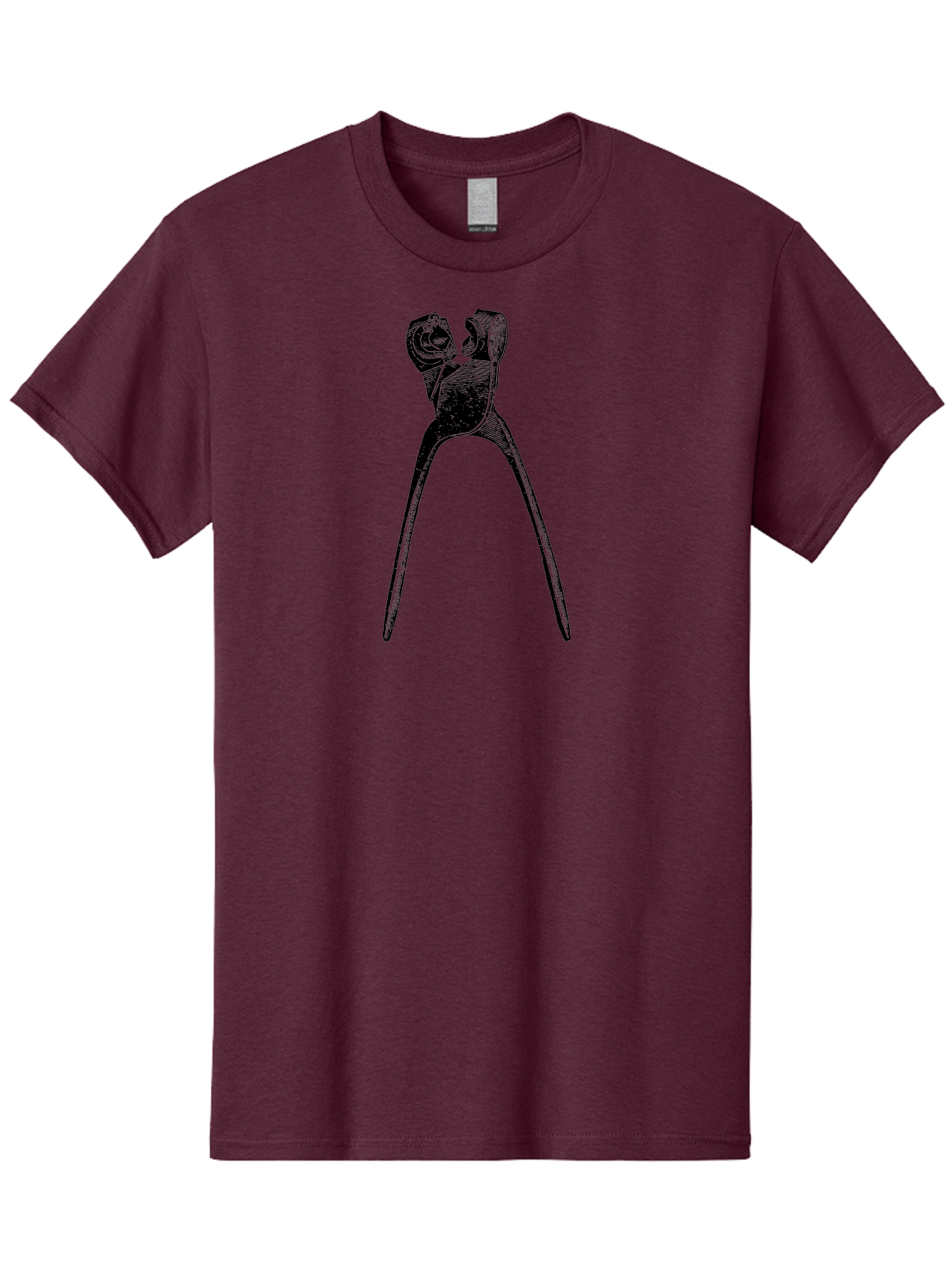 Tooth-Extraction-Forceps Men'S Graphic Tee, 100% Cotton, Comfortable Casual Summer Wear, Machine Washable, Dental Extraction, Tooth Removal, Forceps, Dentist Tools, Medical Equipment, Dental Instruments, Oral Surgery Aad562