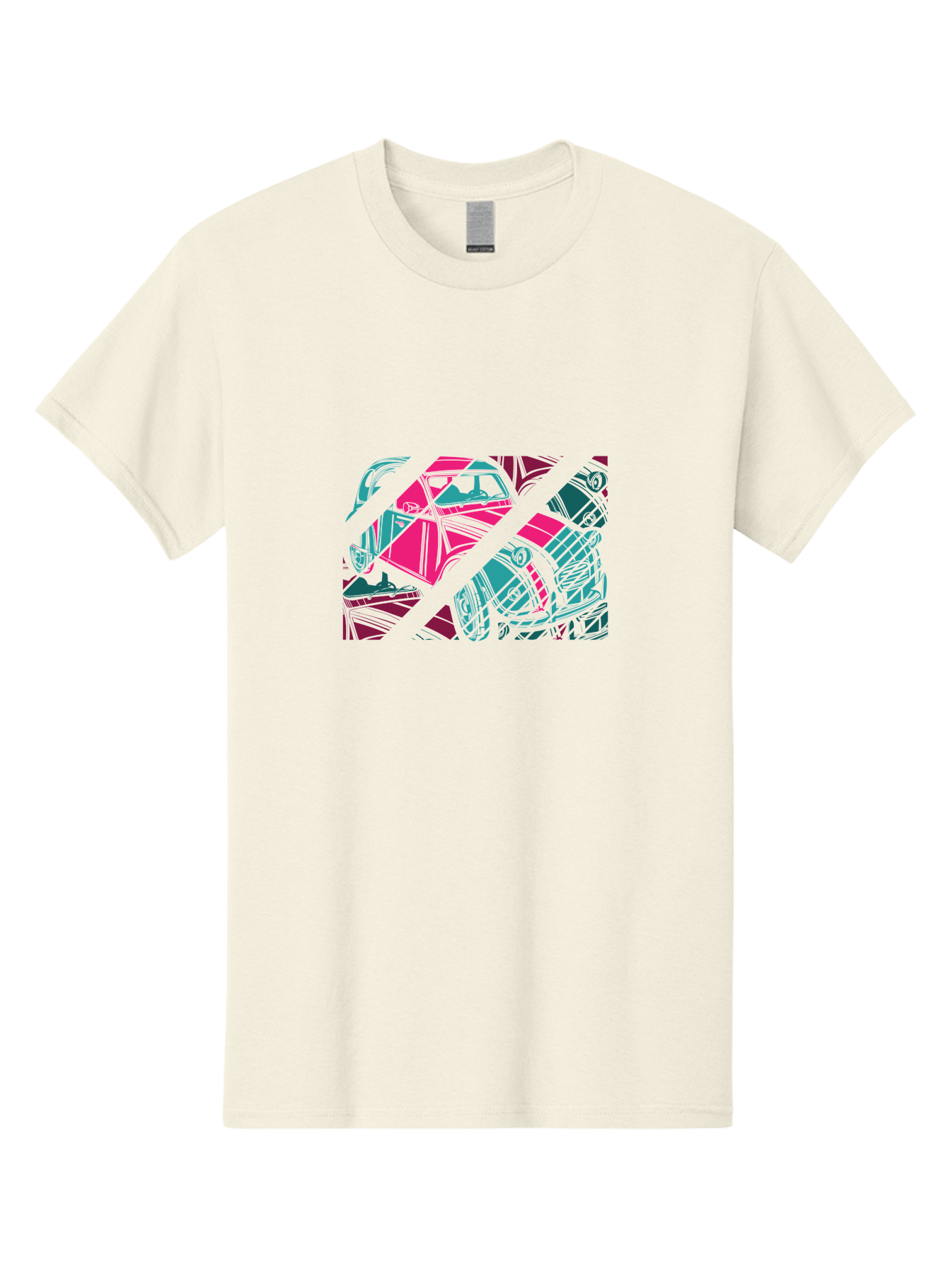 Abstract-Shapes Men'S Graphic Tee, 100% Cotton, Comfortable Casual Summer Wear, Machine Washable, Abstract Art, Modern Design, Vibrant Colors, Pink, Blue, Geometric Shapes, Mixed Media, Creative Expression, Artistic Texture, Contemporary Style Aad568