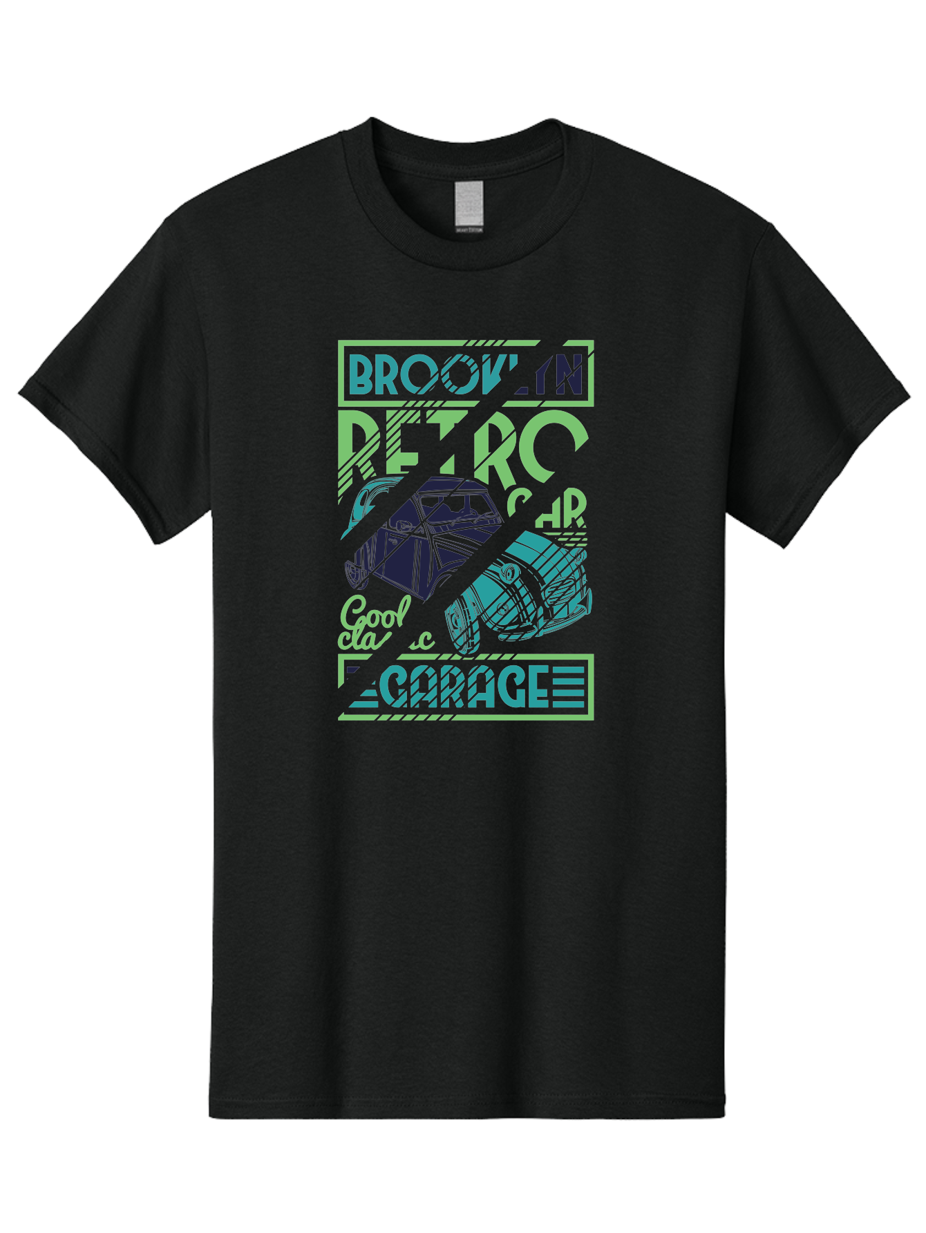 Brook-N-Petro-Car-Cool Men'S Graphic Tee, 100% Cotton, Comfortable Casual Summer Wear, Machine Washable, Vintage Car, Retro Automobile, Cool Design, Stylized Vehicle, Drift Car, Custom Graphic, Automotive Art, Graphic Design, Typography, Aad569