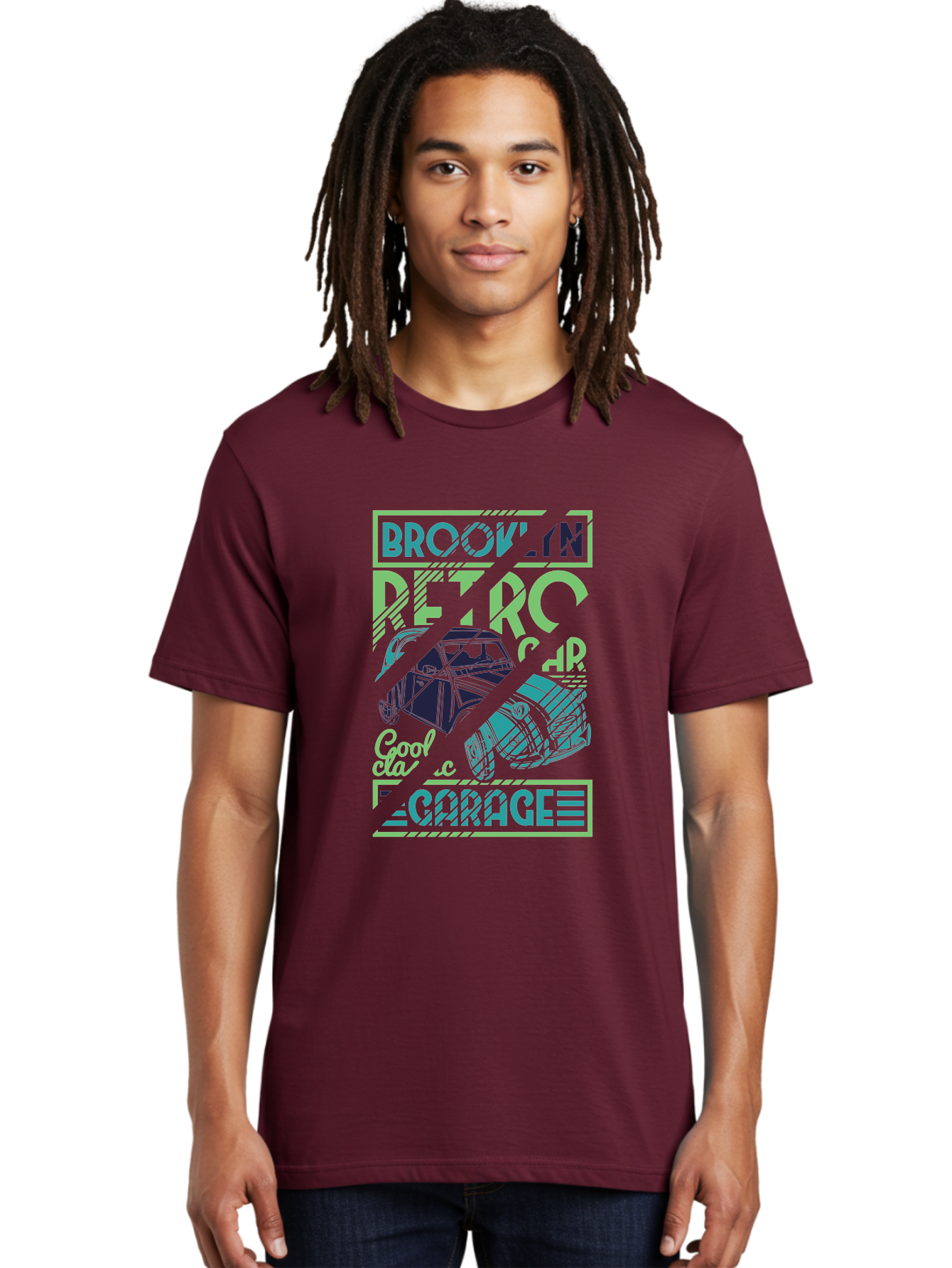 Brook-N-Petro-Car-Cool Men'S Graphic Tee, 100% Cotton, Comfortable Casual Summer Wear, Machine Washable, Vintage Car, Retro Automobile, Cool Design, Stylized Vehicle, Drift Car, Custom Graphic, Automotive Art, Graphic Design, Typography, Aad569