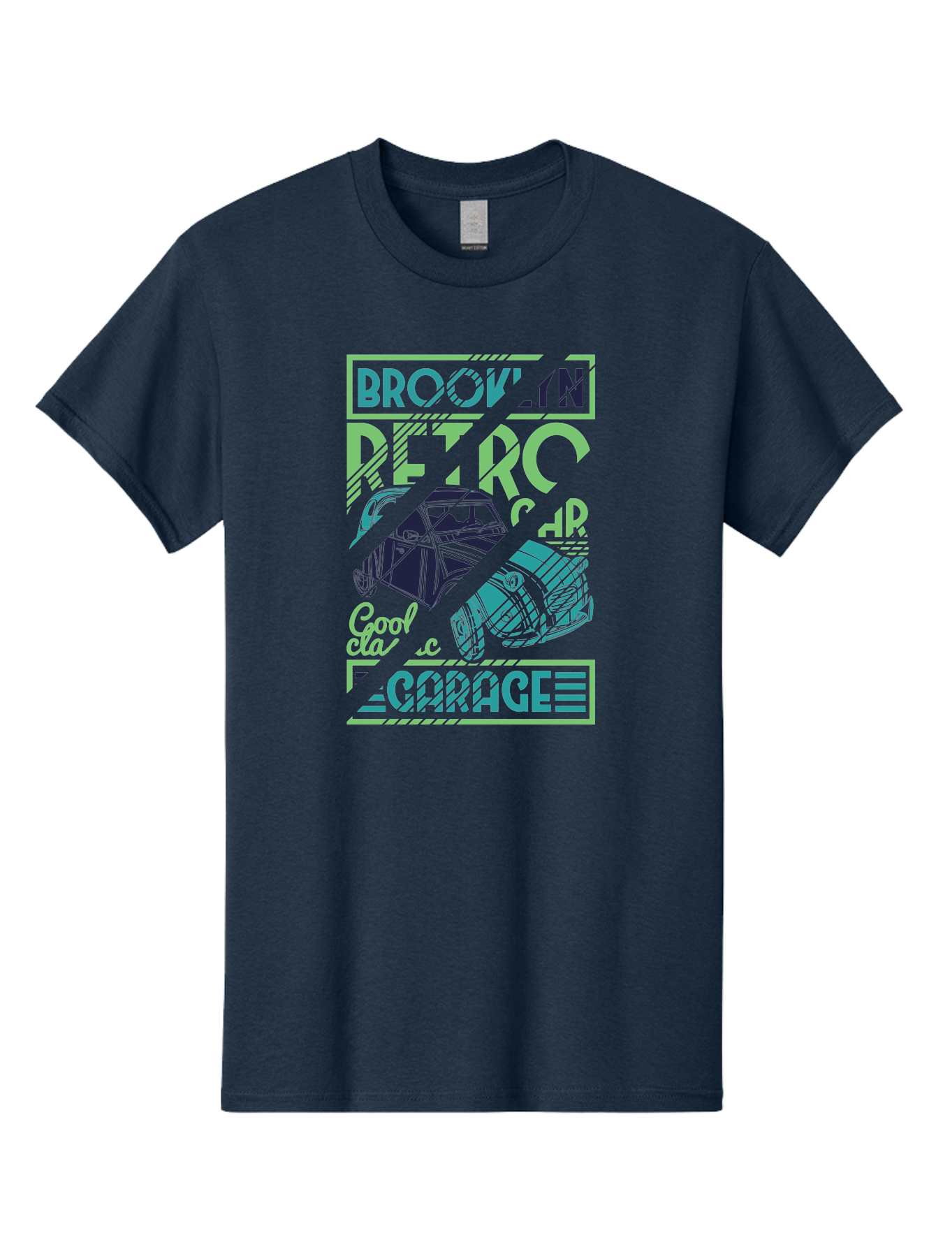 Brook-N-Petro-Car-Cool Men'S Graphic Tee, 100% Cotton, Comfortable Casual Summer Wear, Machine Washable, Vintage Car, Retro Automobile, Cool Design, Stylized Vehicle, Drift Car, Custom Graphic, Automotive Art, Graphic Design, Typography, Aad569