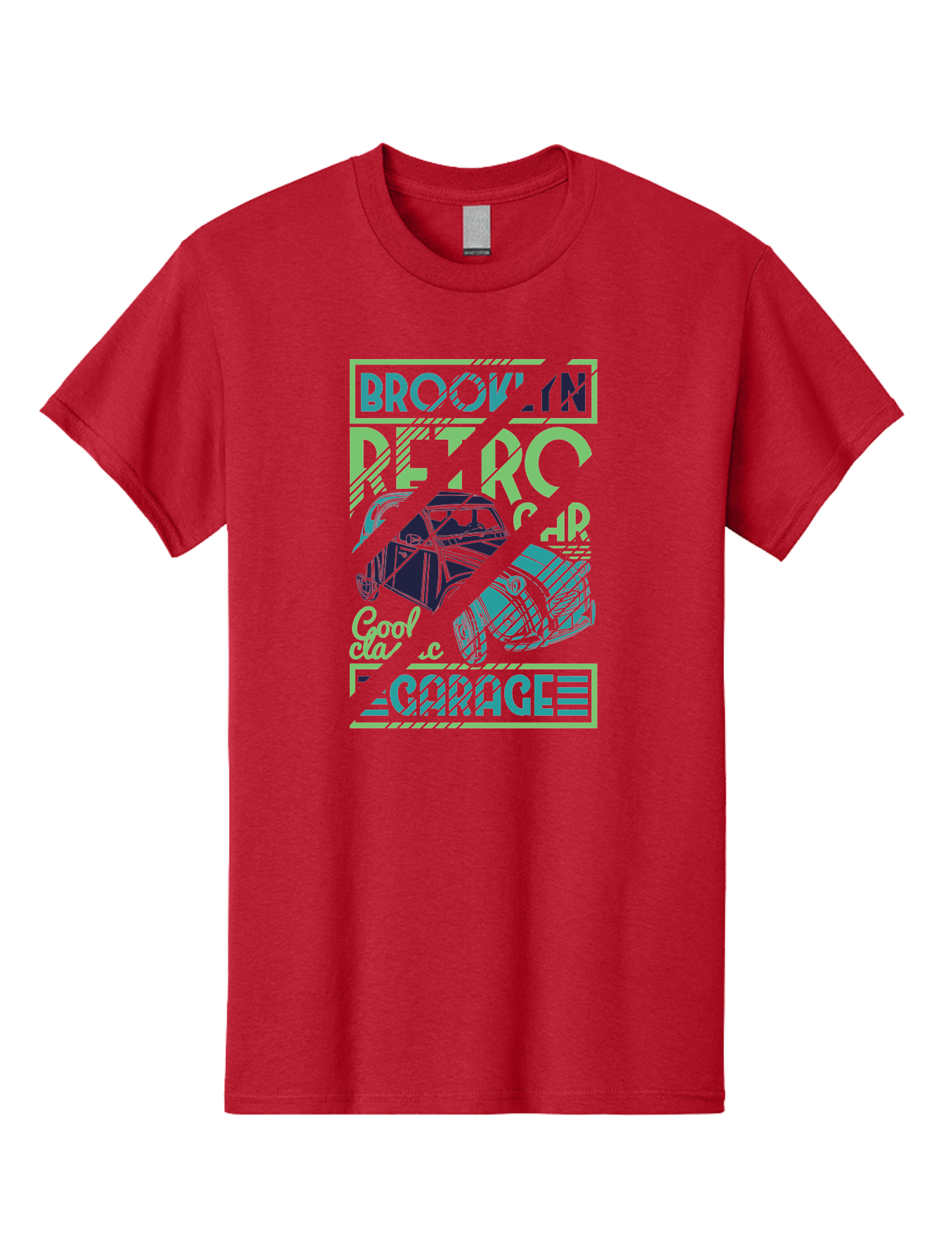 Brook-N-Petro-Car-Cool Men'S Graphic Tee, 100% Cotton, Comfortable Casual Summer Wear, Machine Washable, Vintage Car, Retro Automobile, Cool Design, Stylized Vehicle, Drift Car, Custom Graphic, Automotive Art, Graphic Design, Typography, Aad569