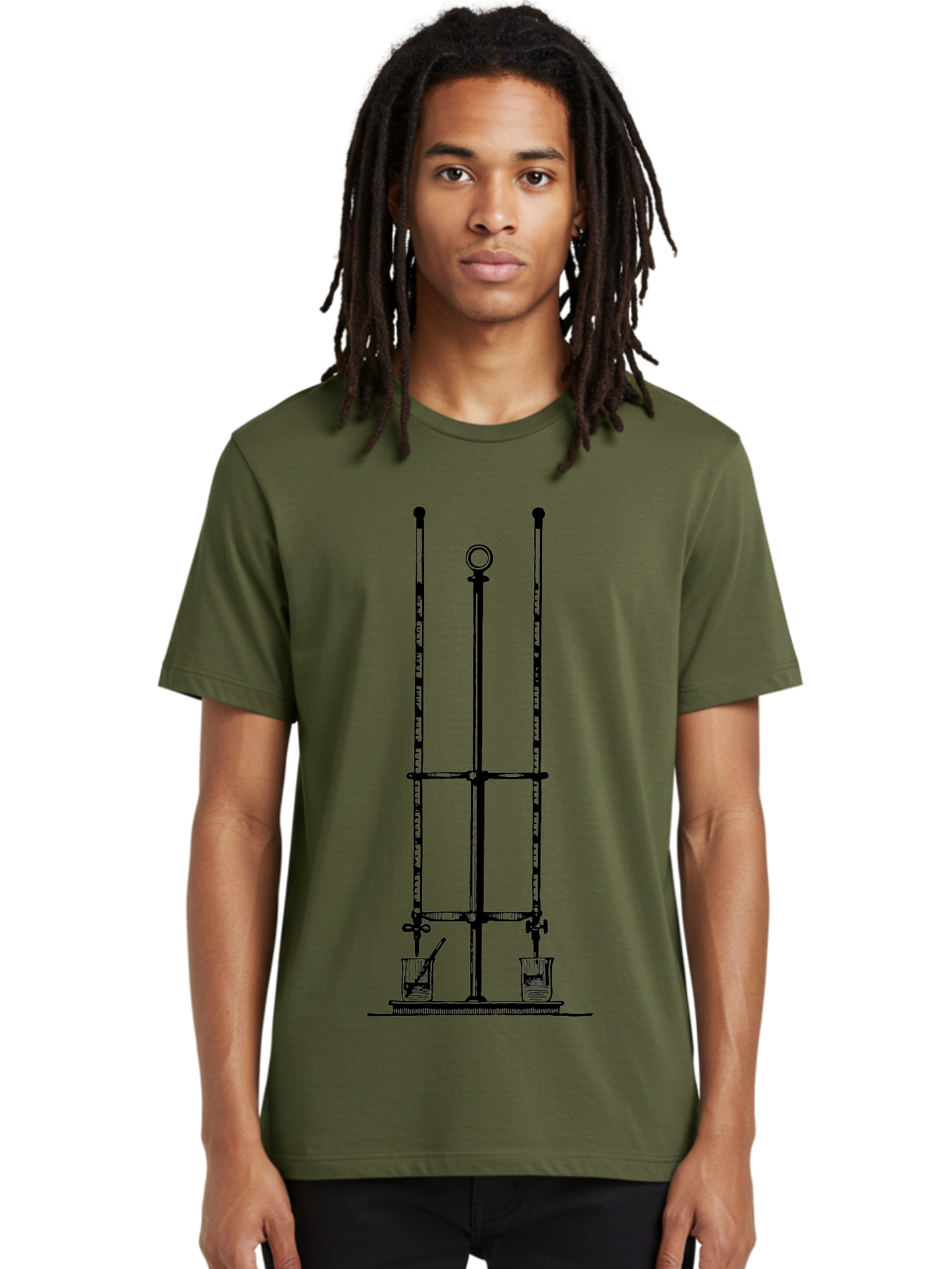 Fireplace-Tool-Stand Men'S Graphic Tee, 100% Cotton, Comfortable Casual Summer Wear, Machine Washable, Fireplace Tools, Companion Set, Fireplace Accessories, Hearth Equipment, Fireplace Poker, Tongs, Shovel, Fireplace Stand, Wrought Iron, Aad599