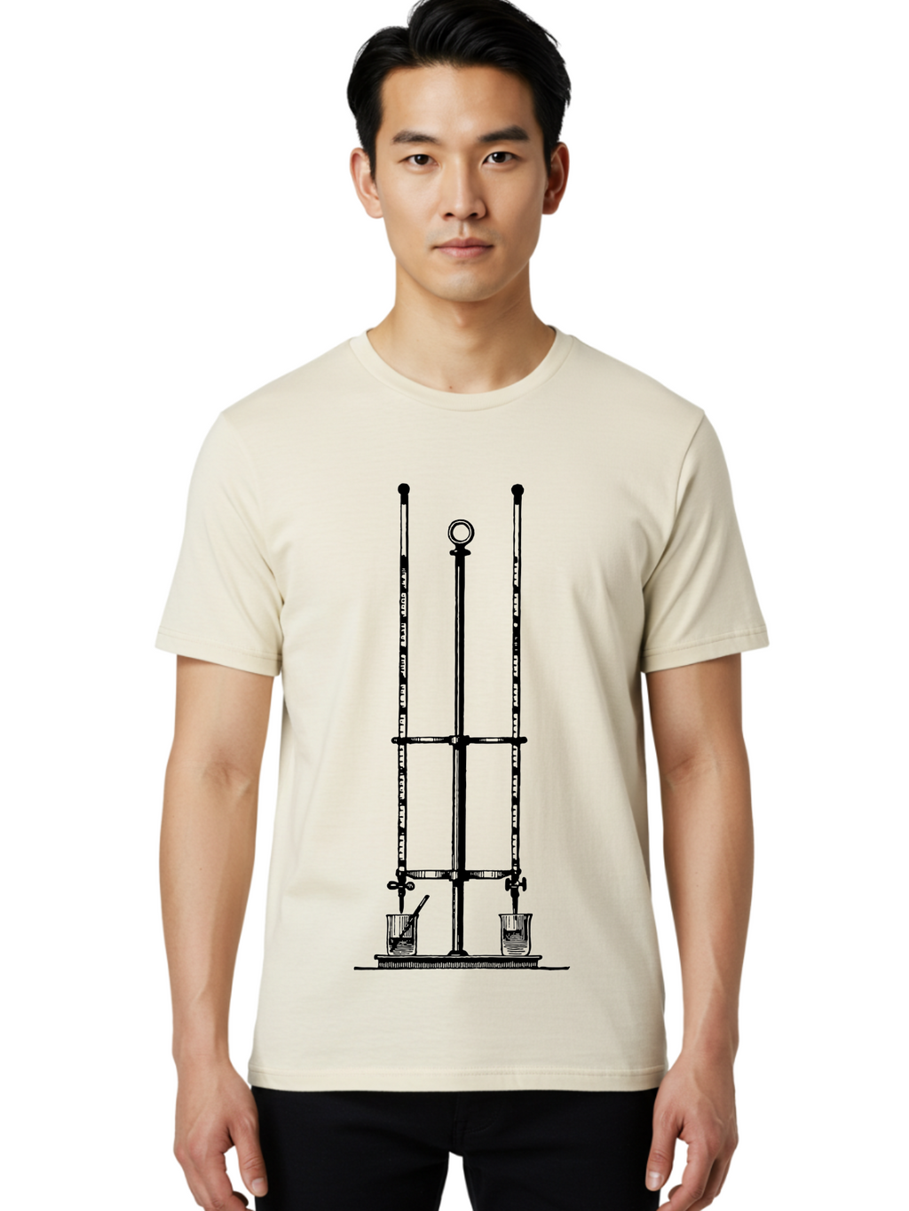Fireplace-Tool-Stand Men'S Graphic Tee, 100% Cotton, Comfortable Casual Summer Wear, Machine Washable, Fireplace Tools, Companion Set, Fireplace Accessories, Hearth Equipment, Fireplace Poker, Tongs, Shovel, Fireplace Stand, Wrought Iron, Aad599