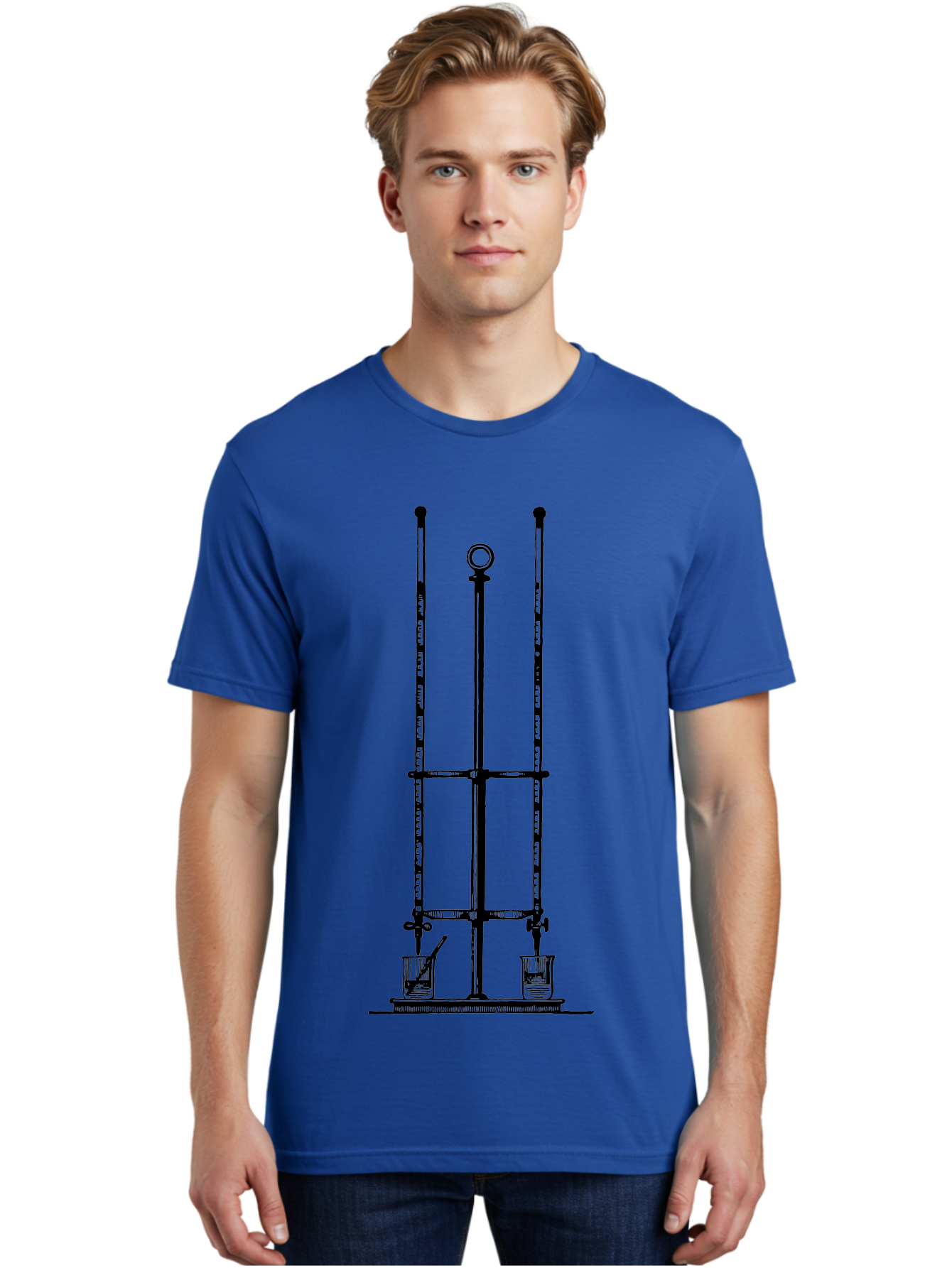 Fireplace-Tool-Stand Men'S Graphic Tee, 100% Cotton, Comfortable Casual Summer Wear, Machine Washable, Fireplace Tools, Companion Set, Fireplace Accessories, Hearth Equipment, Fireplace Poker, Tongs, Shovel, Fireplace Stand, Wrought Iron, Aad599