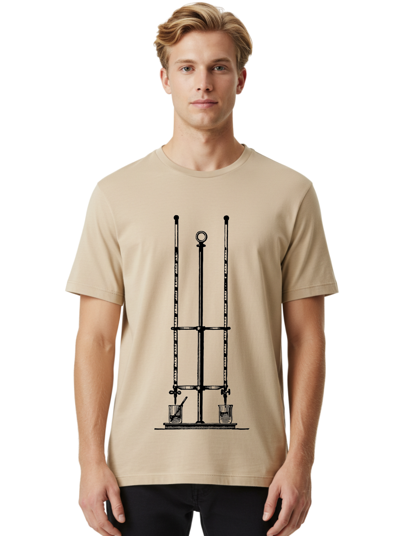 Fireplace-Tool-Stand Men'S Graphic Tee, 100% Cotton, Comfortable Casual Summer Wear, Machine Washable, Fireplace Tools, Companion Set, Fireplace Accessories, Hearth Equipment, Fireplace Poker, Tongs, Shovel, Fireplace Stand, Wrought Iron, Aad599