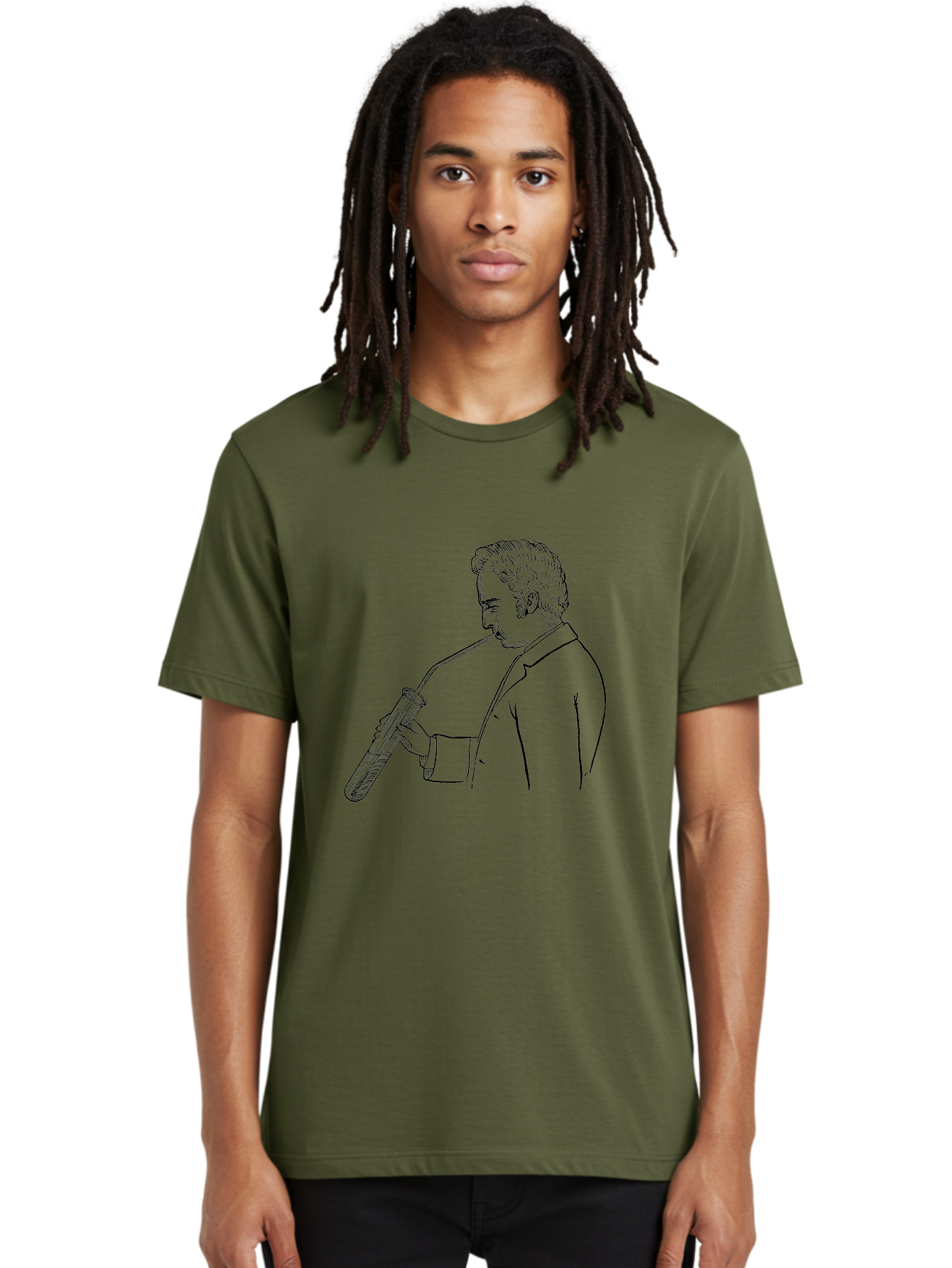 Man-Smoking-Pipe Men'S Graphic Tee, 100% Cotton, Comfortable Casual Summer Wear, Machine Washable, Man Holding Blowtorch, Vintage Illustration, Retro Artwork, Skilled Craftsman, Tool Usage, Industrial Work, Diy Projects, Craftsmanship, Aad631