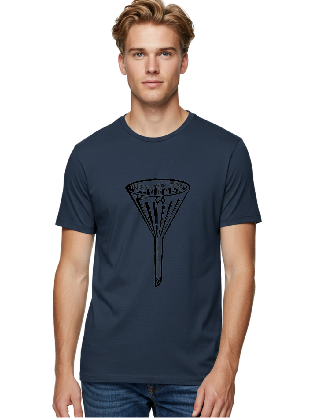 Martini-Glass Men'S Graphic Tee, 100% Cotton, Comfortable Casual Summer Wear, Machine Washable, Martini Glass, Cocktail Glass, Elegant Drinkware, Sophisticated Barware, Luxurious Glass, Stylish Drink, Classy Beverage, Refined Cocktail, Aad632