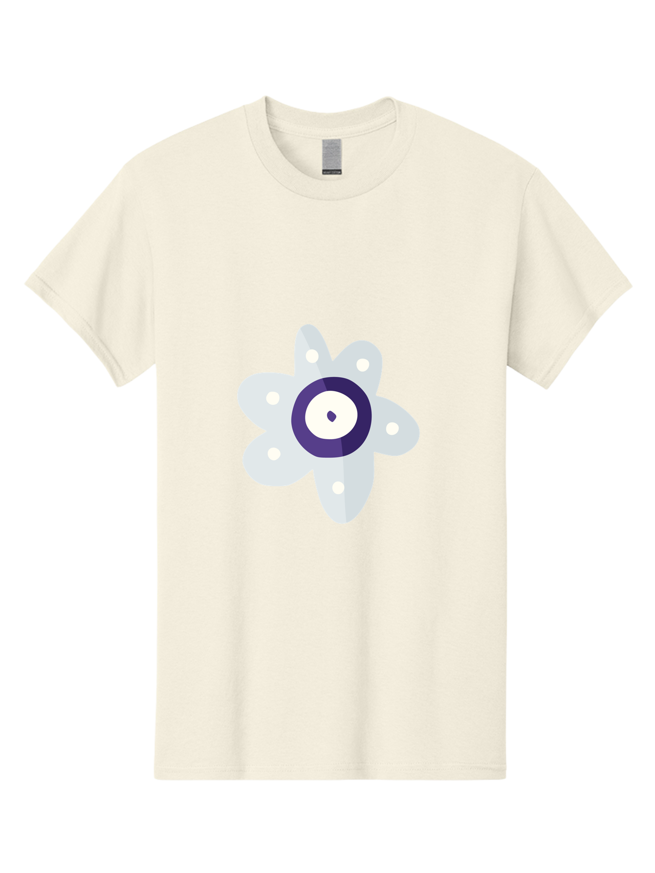 All-Seeing-Flower Men'S Graphic Tee, 100% Cotton, Comfortable Casual Summer Wear, Machine Washable, All-Seeing Eye, Mystical Symbol, Spiritual Icon, Symbolic Eye, Mystic Graphics, Abstract Art, Symbolic Imagery, Esoteric Symbols Aad667