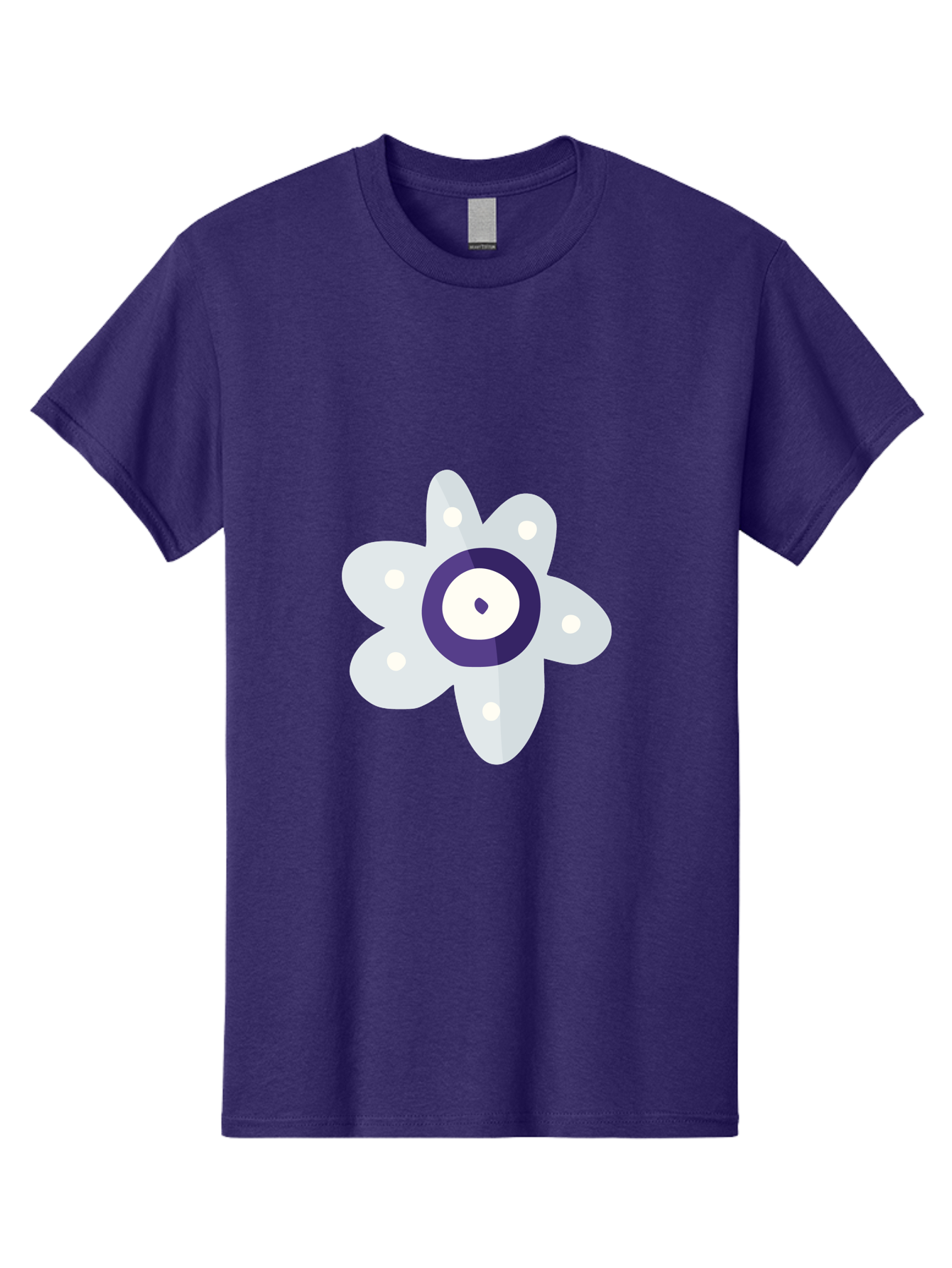 All-Seeing-Flower Men'S Graphic Tee, 100% Cotton, Comfortable Casual Summer Wear, Machine Washable, All-Seeing Eye, Mystical Symbol, Spiritual Icon, Symbolic Eye, Mystic Graphics, Abstract Art, Symbolic Imagery, Esoteric Symbols Aad667