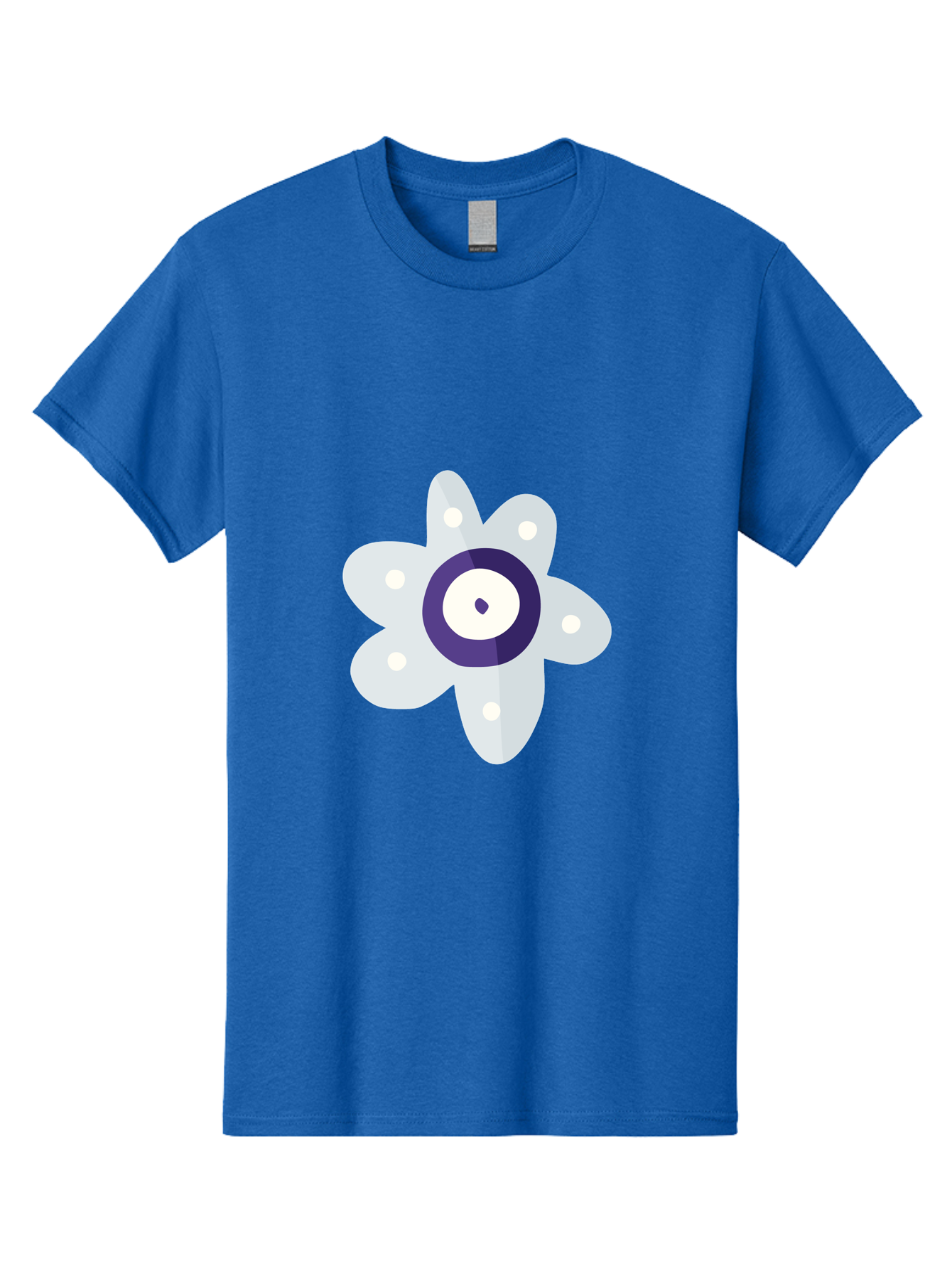All-Seeing-Flower Men'S Graphic Tee, 100% Cotton, Comfortable Casual Summer Wear, Machine Washable, All-Seeing Eye, Mystical Symbol, Spiritual Icon, Symbolic Eye, Mystic Graphics, Abstract Art, Symbolic Imagery, Esoteric Symbols Aad667