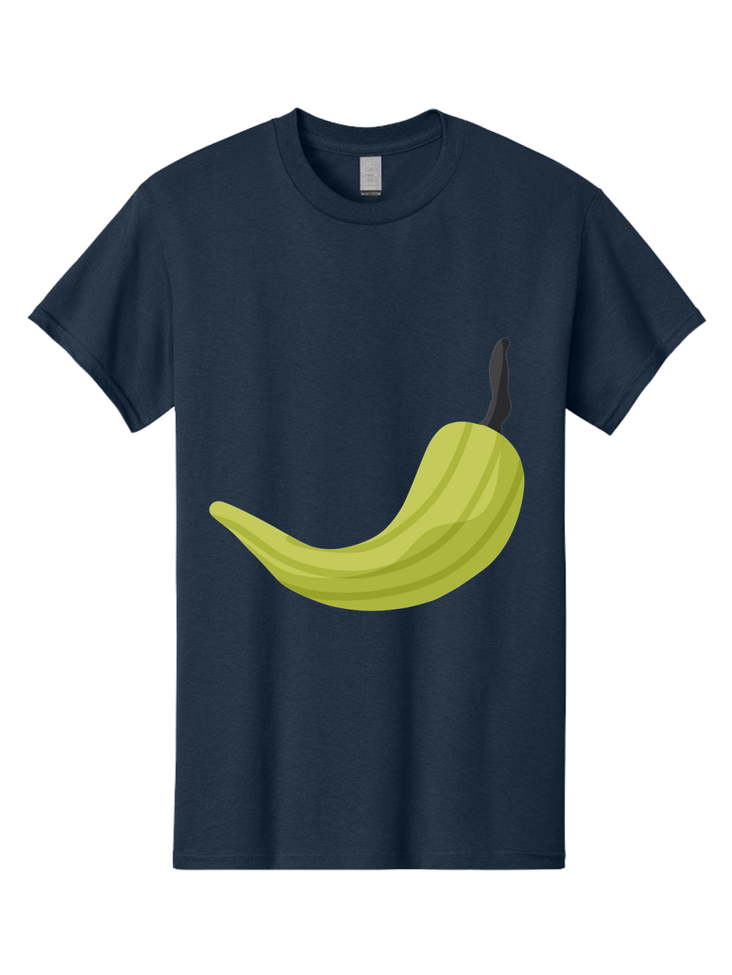 Banana Men'S Graphic Tee, 100% Cotton, Comfortable Casual Summer Wear, Machine Washable, Yellow Banana, Ripe Fruit, Healthy Snack, Digital Illustration, Cartoon Style, Simple Design, Fruit Icon Aad672