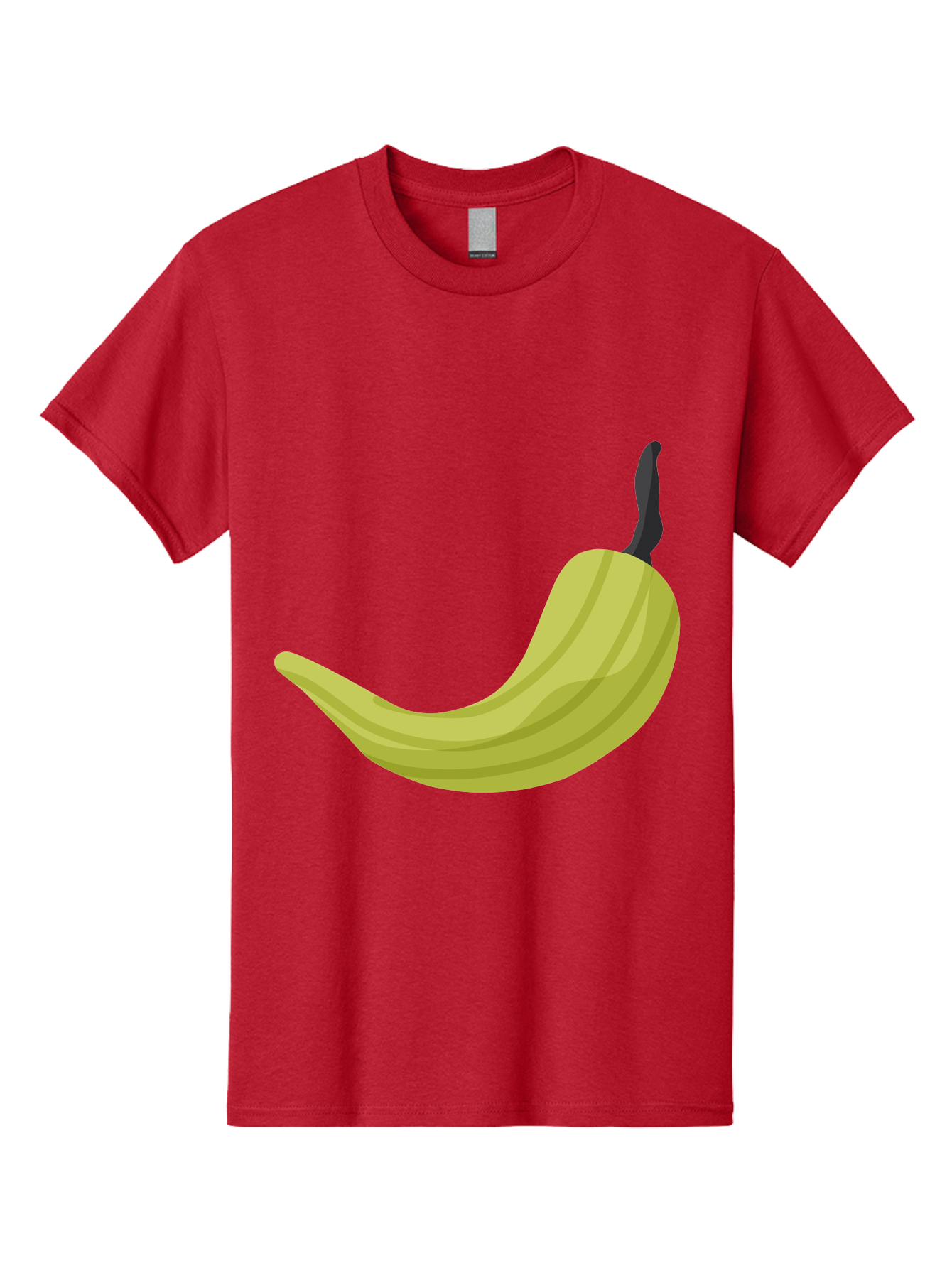 Banana Men'S Graphic Tee, 100% Cotton, Comfortable Casual Summer Wear, Machine Washable, Yellow Banana, Ripe Fruit, Healthy Snack, Digital Illustration, Cartoon Style, Simple Design, Fruit Icon Aad672