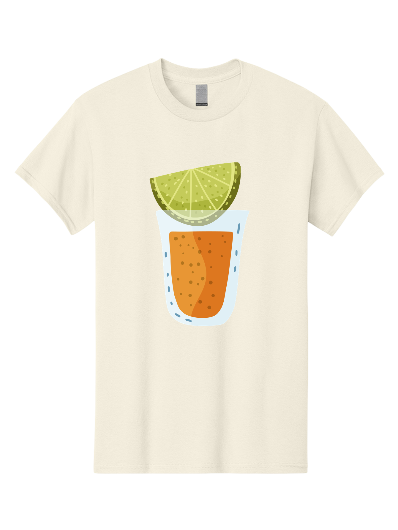 Caipirinha Men'S Graphic Tee, 100% Cotton, Comfortable Casual Summer Wear, Machine Washable, Caipirinha Cocktail, Orange Drink, Lime Wedge, Citrus Twist, Summer Drink, Brazilian Cocktail, Refreshing Beverage, Cocktail Hour, Party Drink Aad680